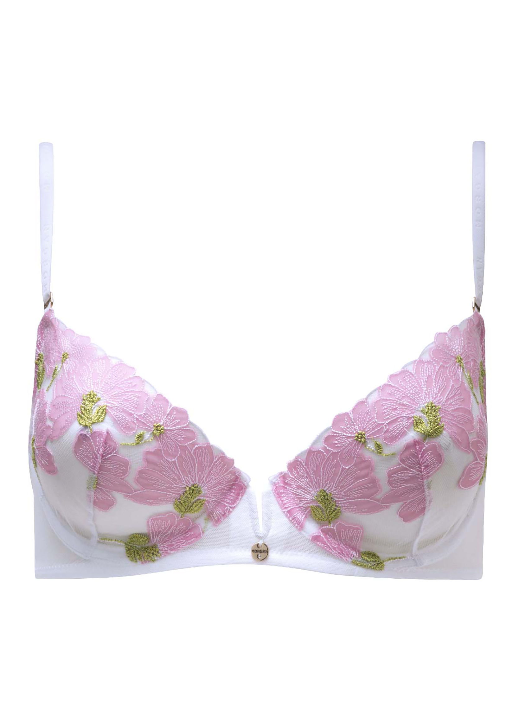 Brassières Soutien-gorge coques moulées blanc Clemence femme blanc Morgan Brassières Soutien-gorge coques moulées blanc Clemence femme blanc Blanc