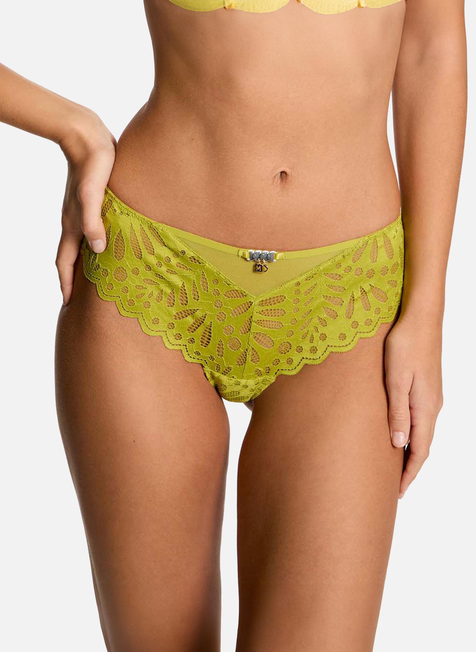 Culottes Shorty tanga vert Amelie femme vert Morgan Culottes Shorty tanga vert Amelie femme vert Vert