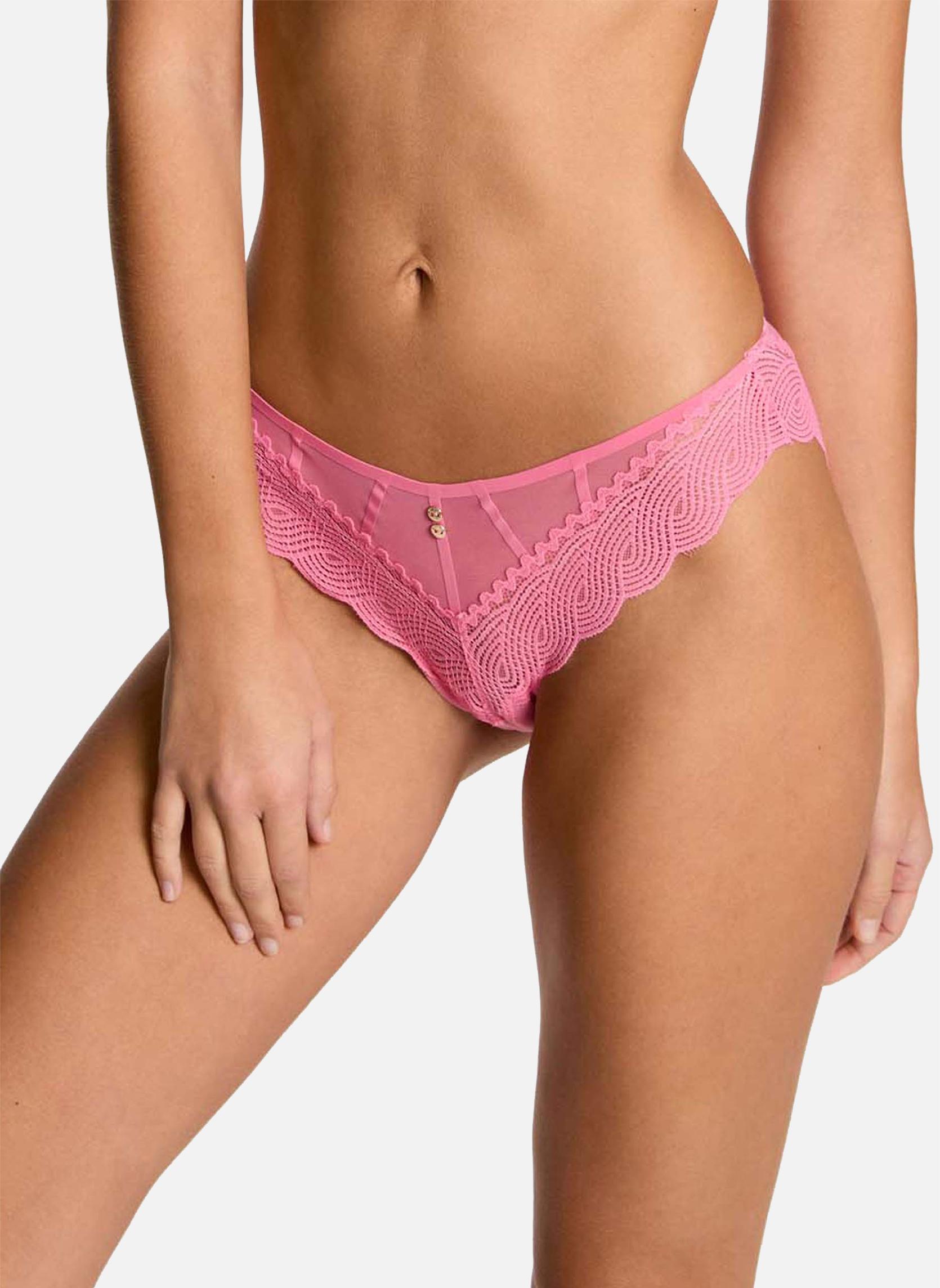 Culottes Slip rose Lorie femme rose Morgan Culottes Slip rose Lorie femme rose Rose