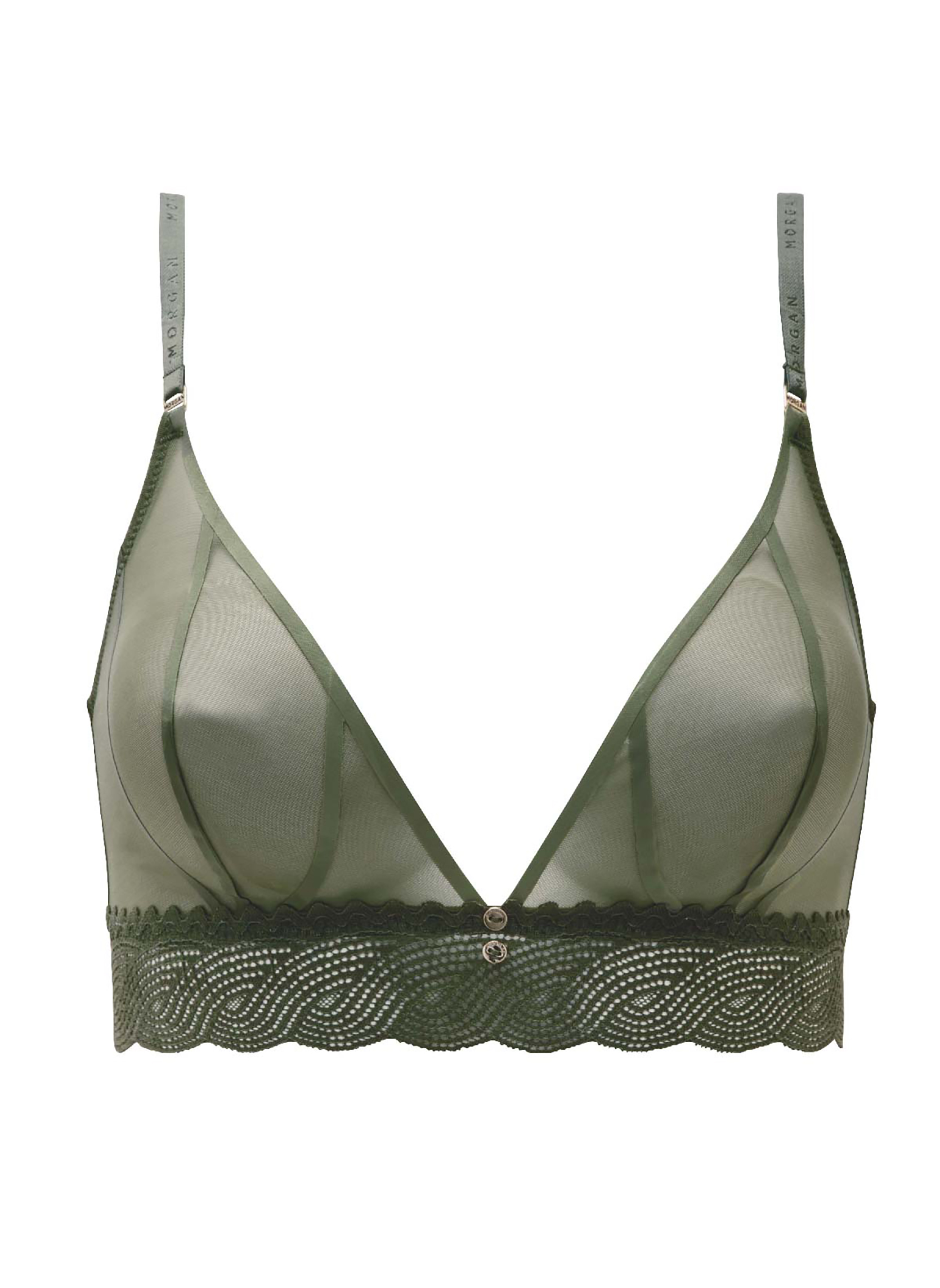 Brassières Soutien-gorge souple kaki Lorie femme vert Morgan Brassières Soutien-gorge souple kaki Lorie femme vert Vert