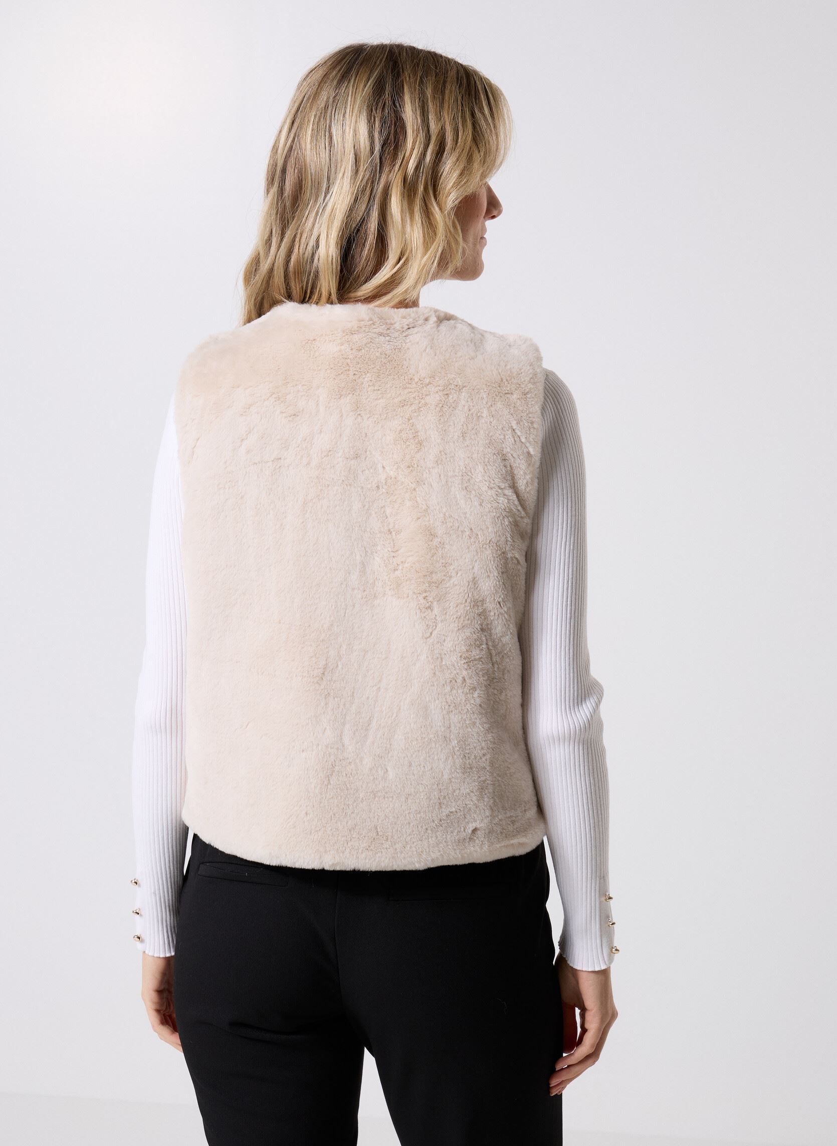 Bodywarmer VSHERPALEO dames beige MADE BY Bodywarmer VSHERPALEO dames beige ECRU