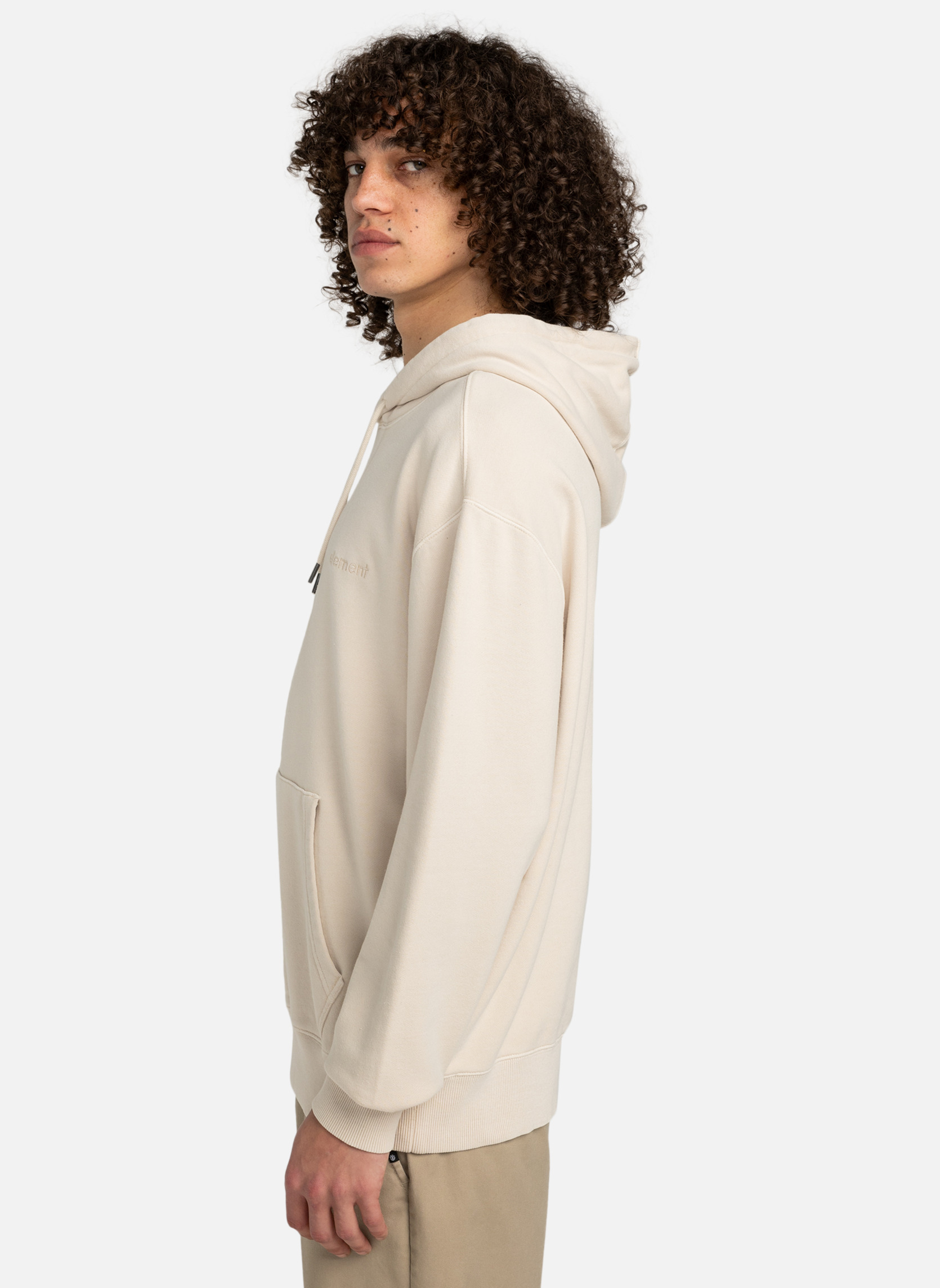 Sweats à capuche Lowcase Pigment homme beige Element Sweats à capuche Lowcase Pigment homme beige Beige