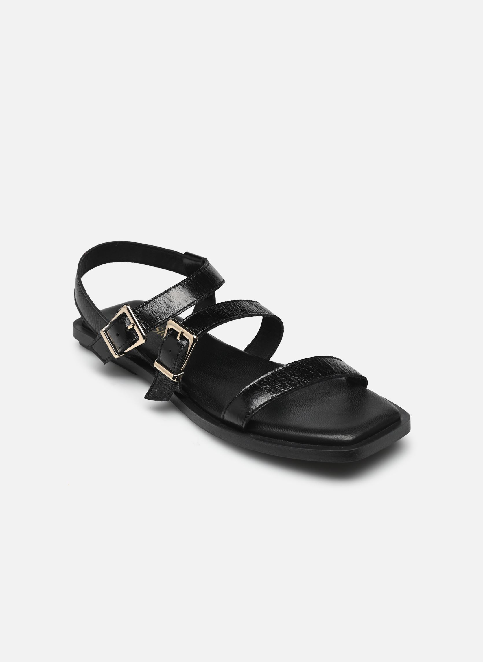 Flache Sandalen 7304 damen schwarz Bryan Stepwise Flache Sandalen 7304 damen schwarz NEGRO