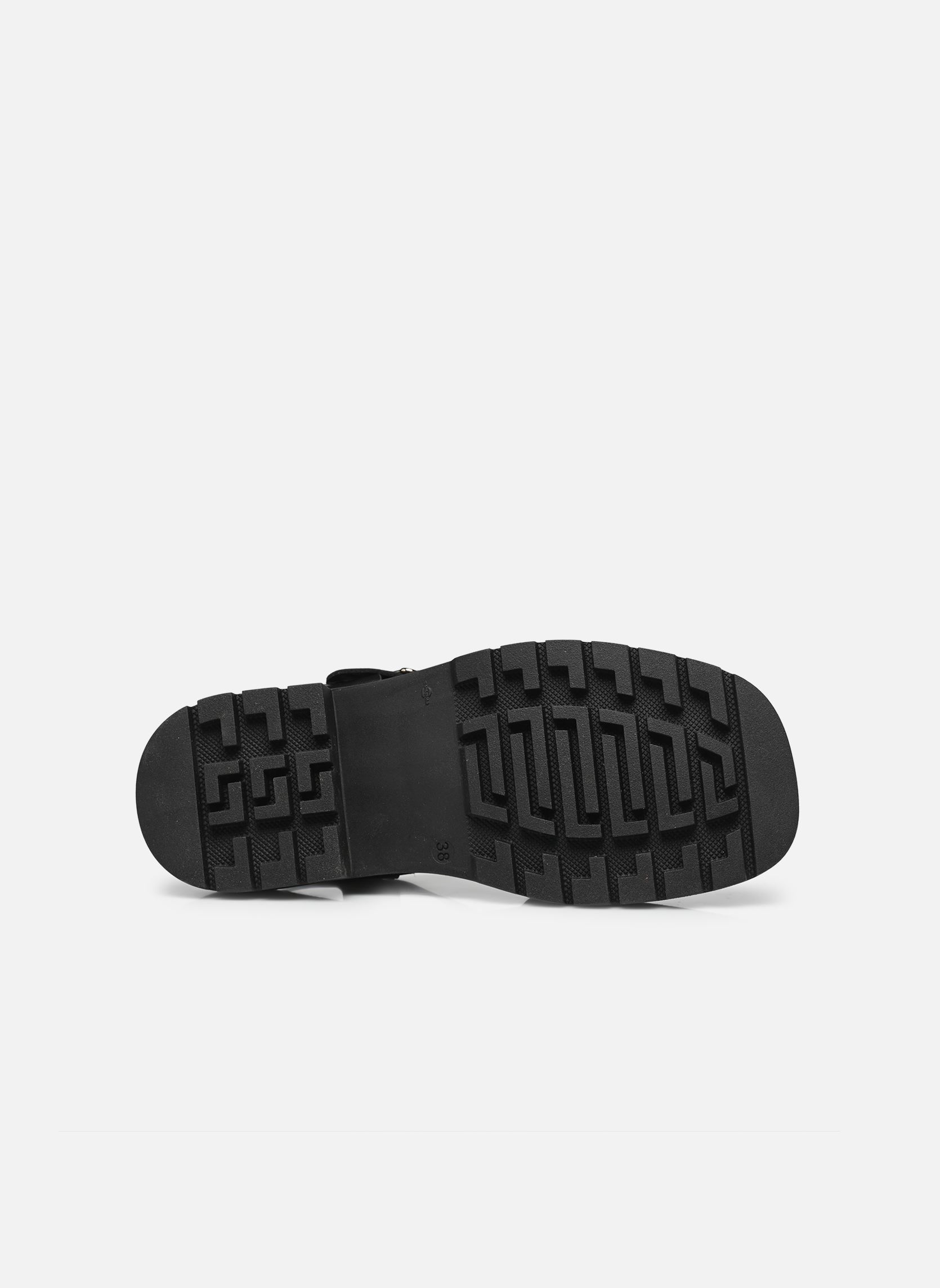 Sandalen met sleehak en plateau 7402 dames zwart Bryan Stepwise Sandalen met sleehak en plateau 7402 dames zwart NEGRO