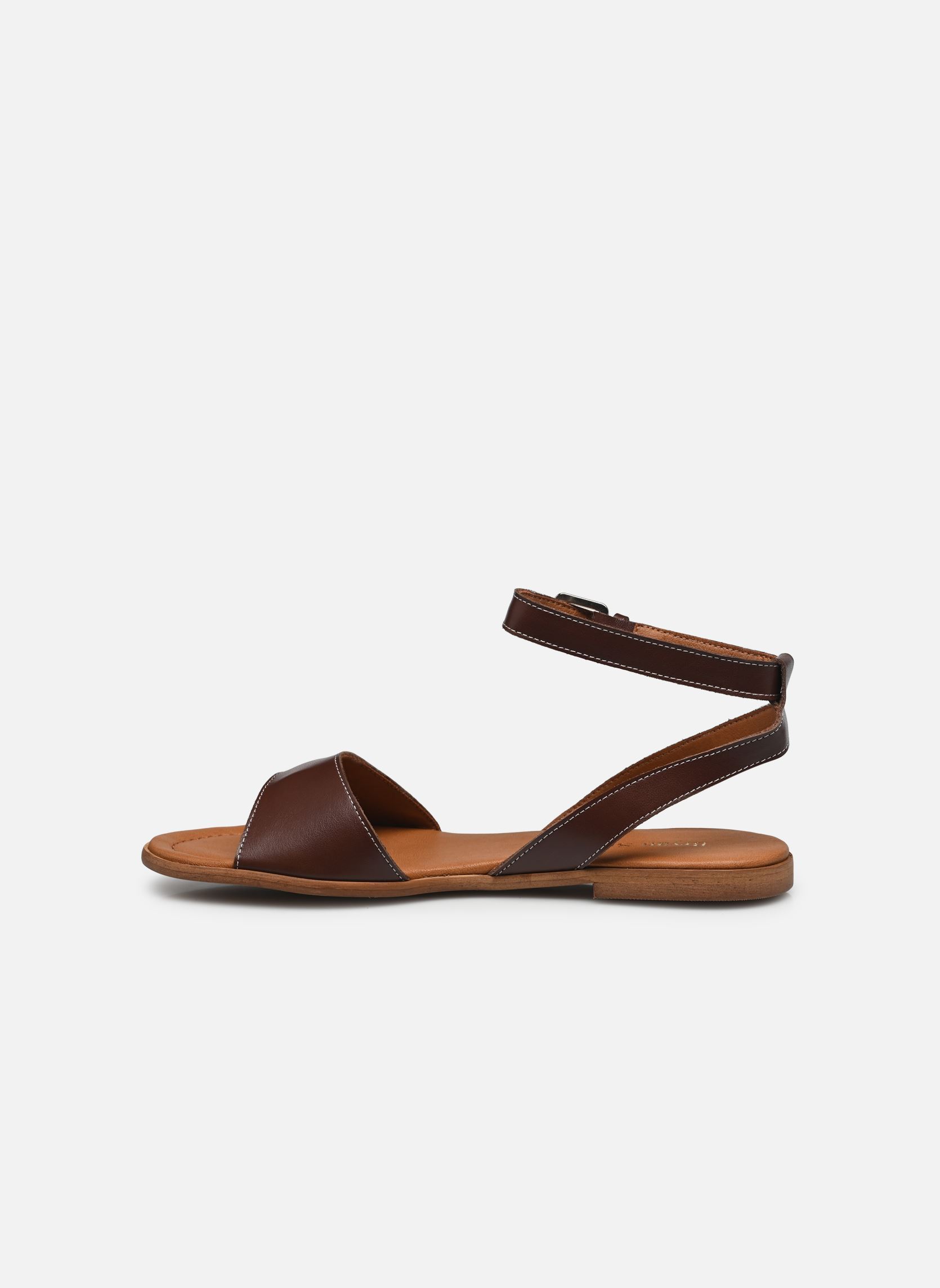 Flache Sandalen 1543 damen braun Bryan Stepwise Flache Sandalen 1543 damen braun CUERO