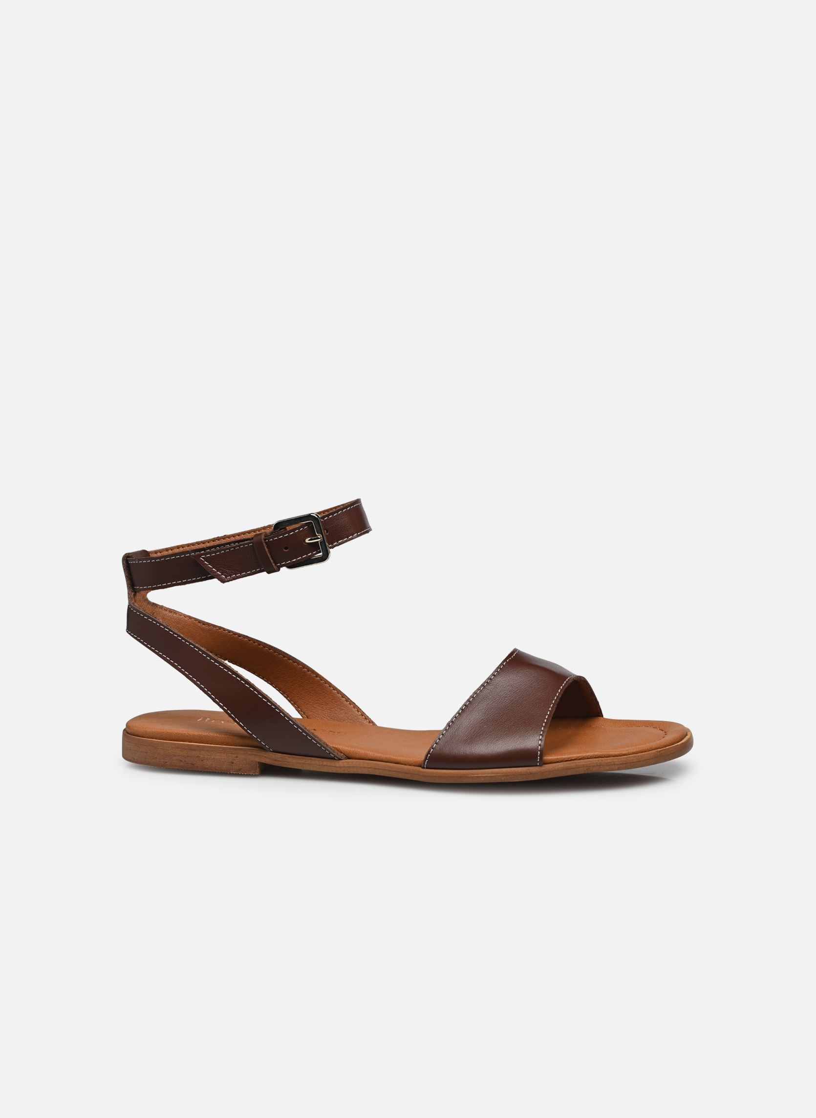 Flache Sandalen 1543 damen braun Bryan Stepwise Flache Sandalen 1543 damen braun CUERO