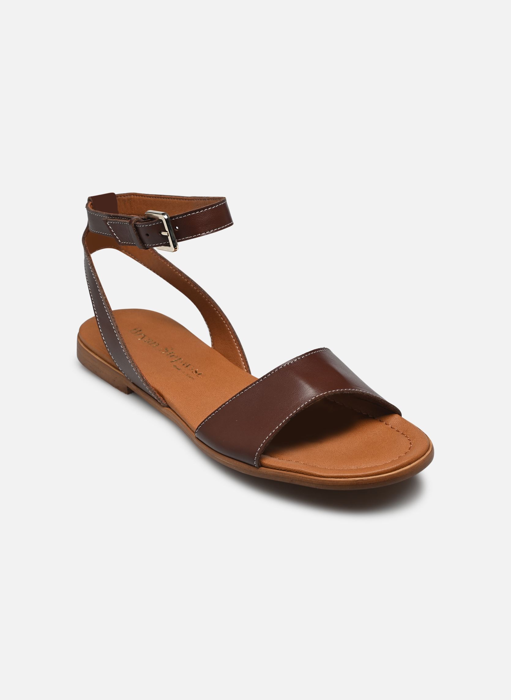 Flache Sandalen 1543 damen braun Bryan Stepwise Flache Sandalen 1543 damen braun CUERO