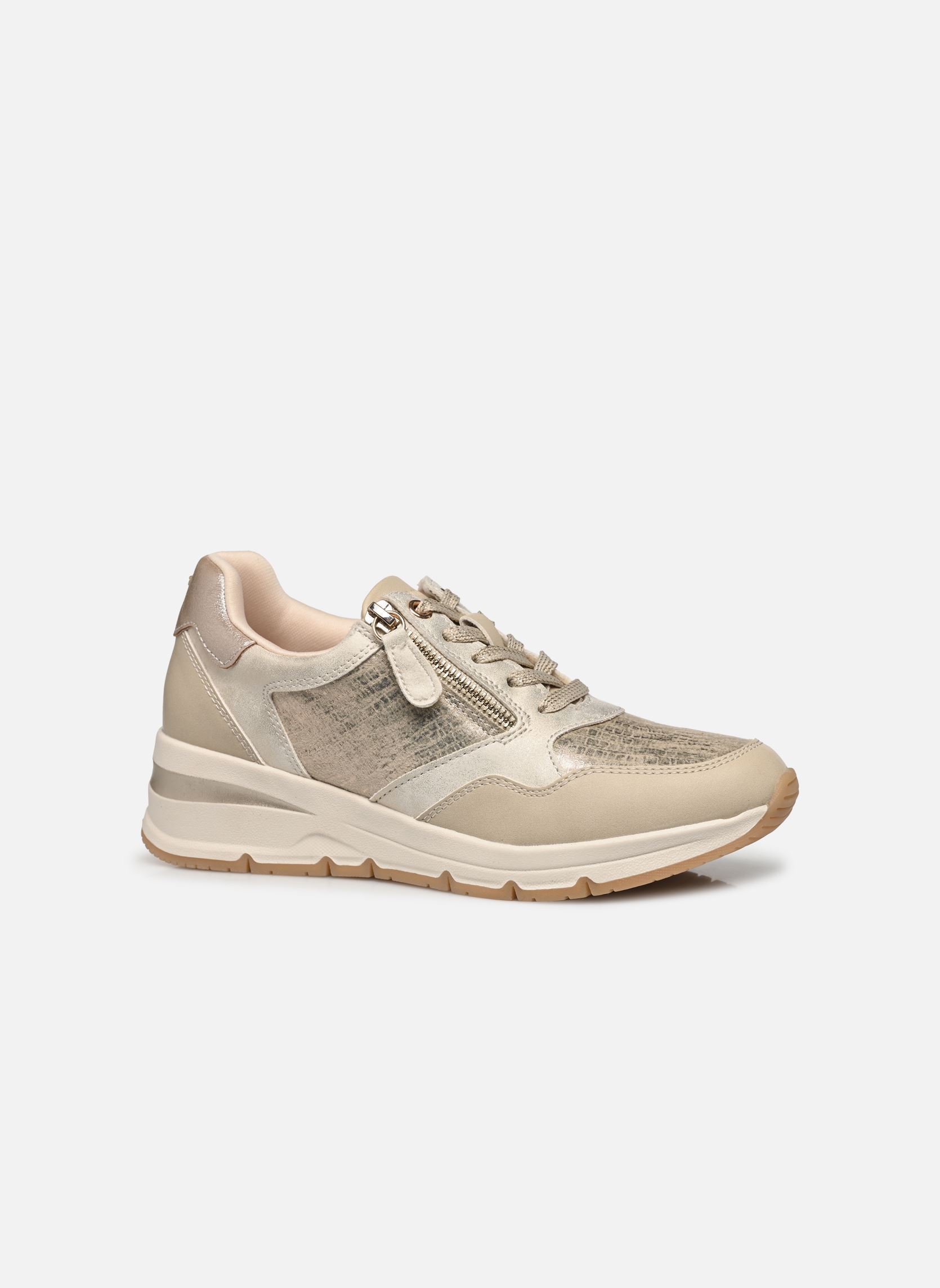 Lage sneakers COBALTO dames goud en brons Comfeet Lage sneakers COBALTO dames goud en brons GOLD