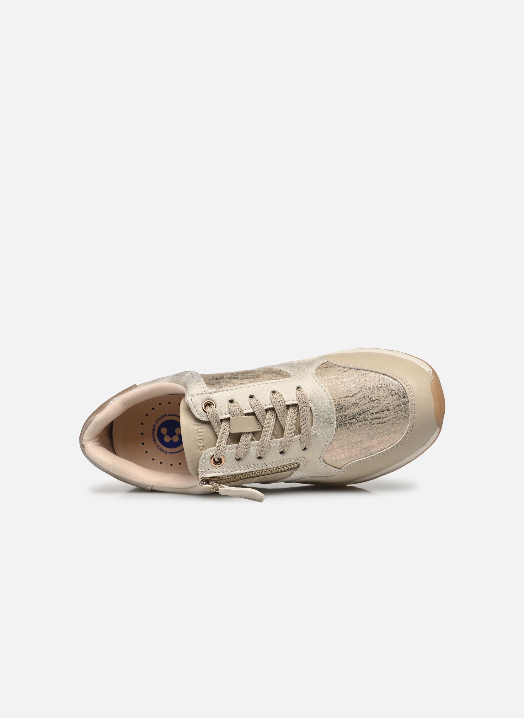 Lage sneakers COBALTO dames goud en brons Comfeet Lage sneakers COBALTO dames goud en brons GOLD