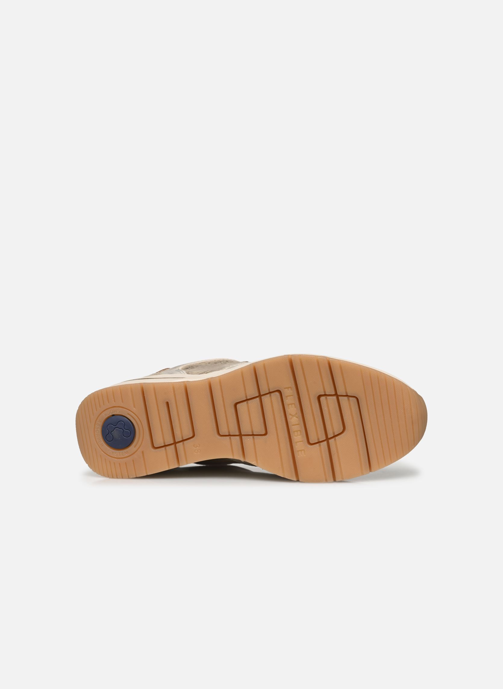 Lage sneakers COBALTO dames goud en brons Comfeet Lage sneakers COBALTO dames goud en brons GOLD