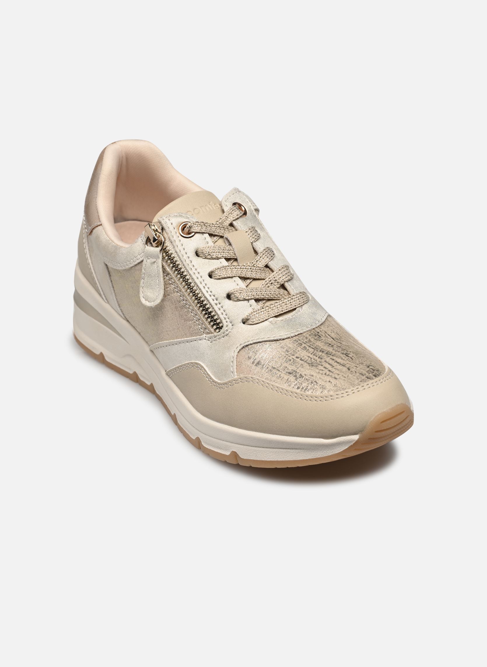 Lage sneakers COBALTO dames goud en brons Comfeet Lage sneakers COBALTO dames goud en brons GOLD
