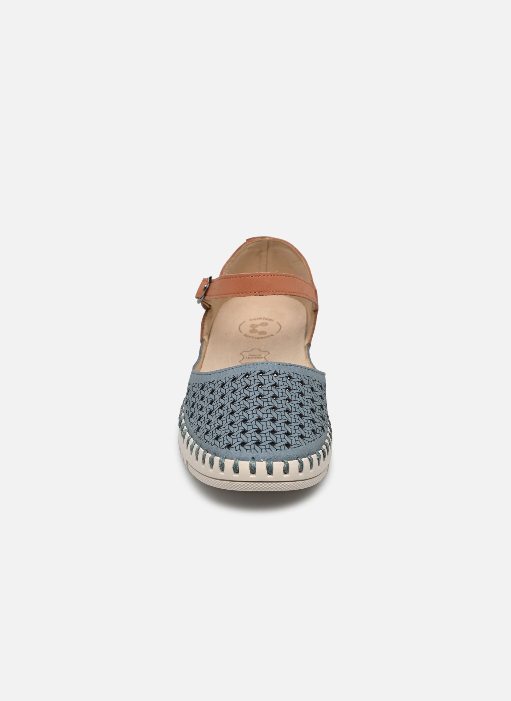 Sandales plates PUELO W13401 femme bleu Comfeet Sandales plates PUELO W13401 femme bleu Navy