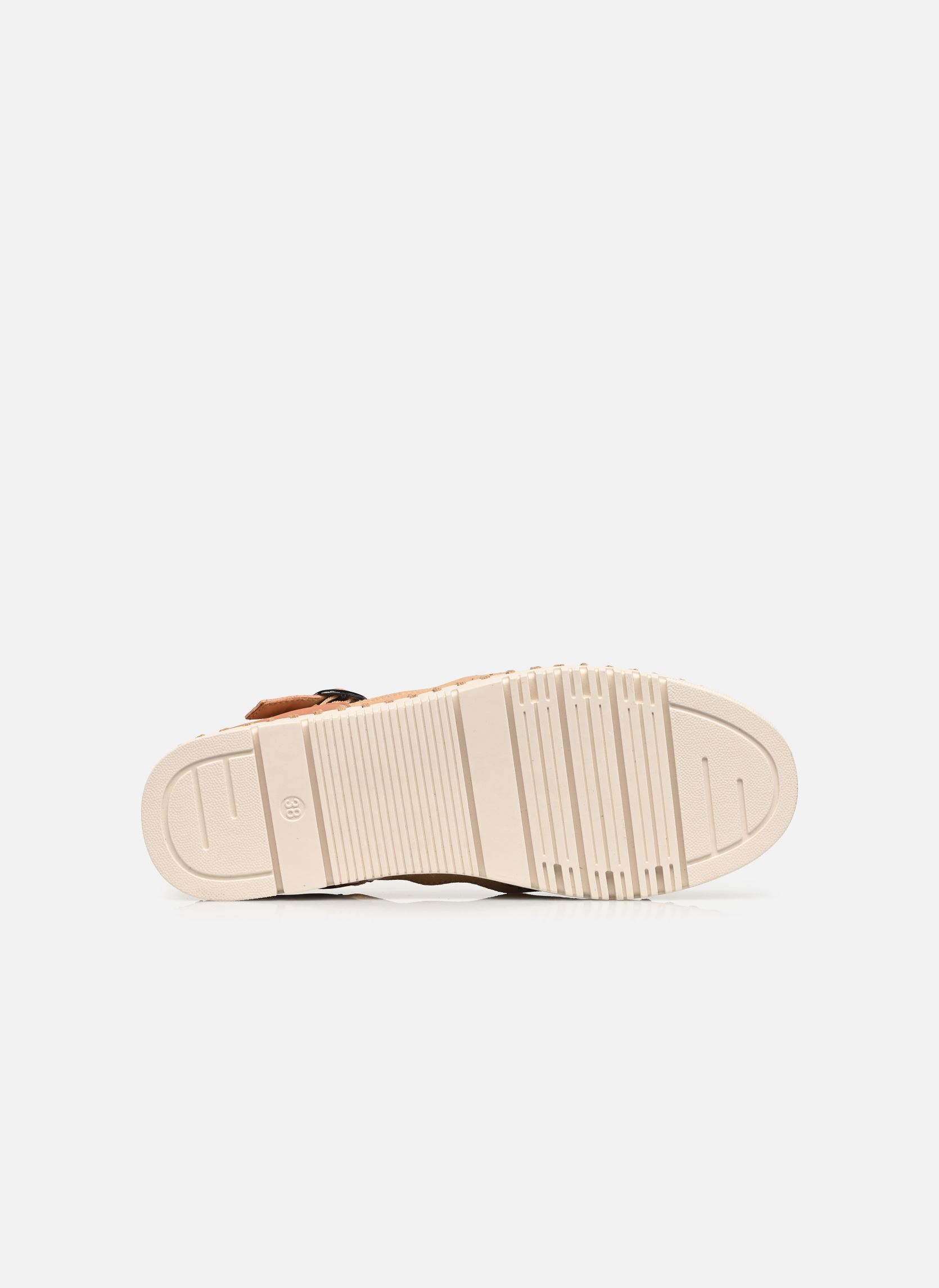 Sandales plates PUELO W13401 femme beige Comfeet Sandales plates PUELO W13401 femme beige BEIGE