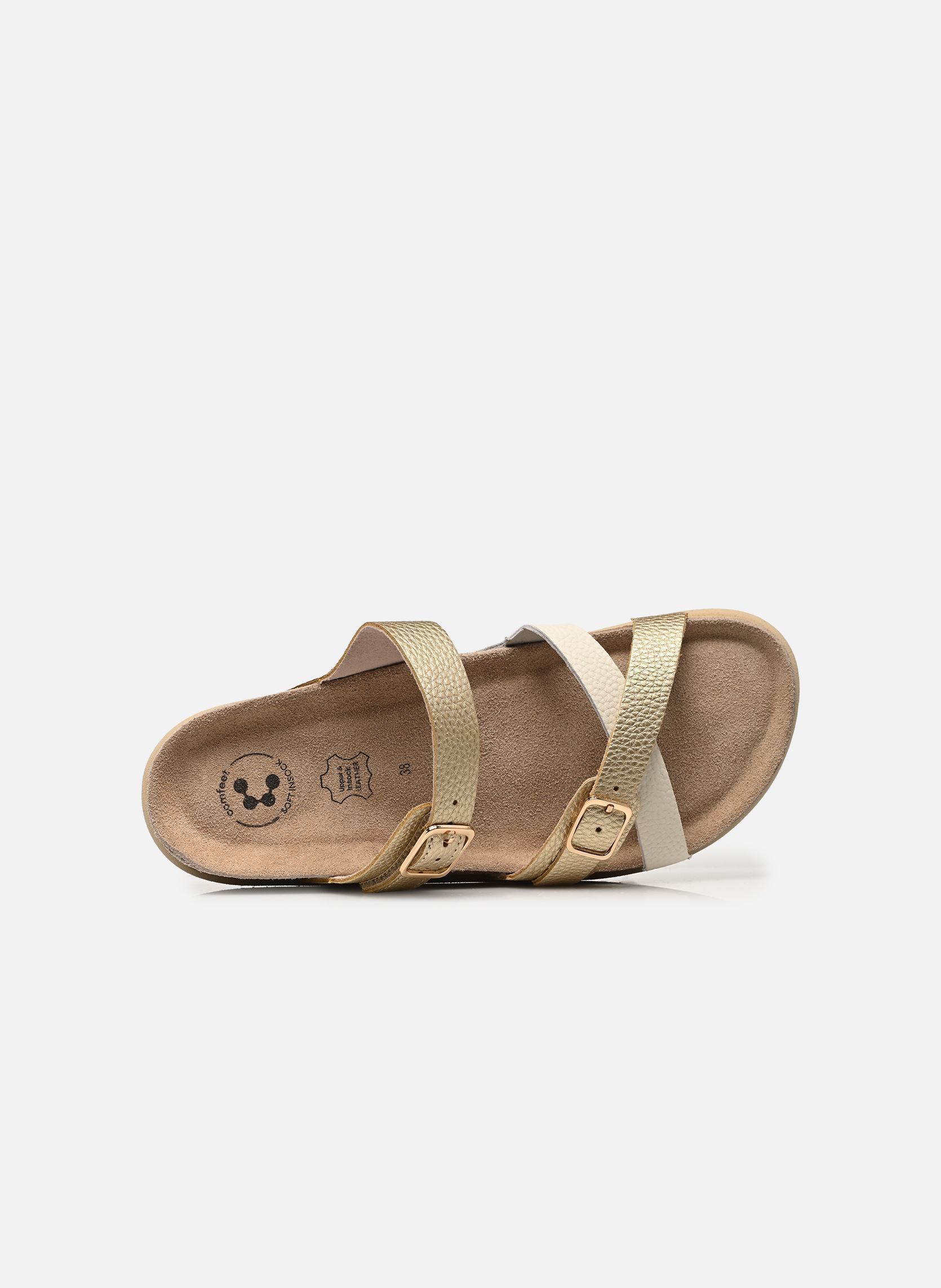 Mules BLANCUS W10202 mujer oro y bronce Comfeet Mules BLANCUS W10202 mujer oro y bronce Gold