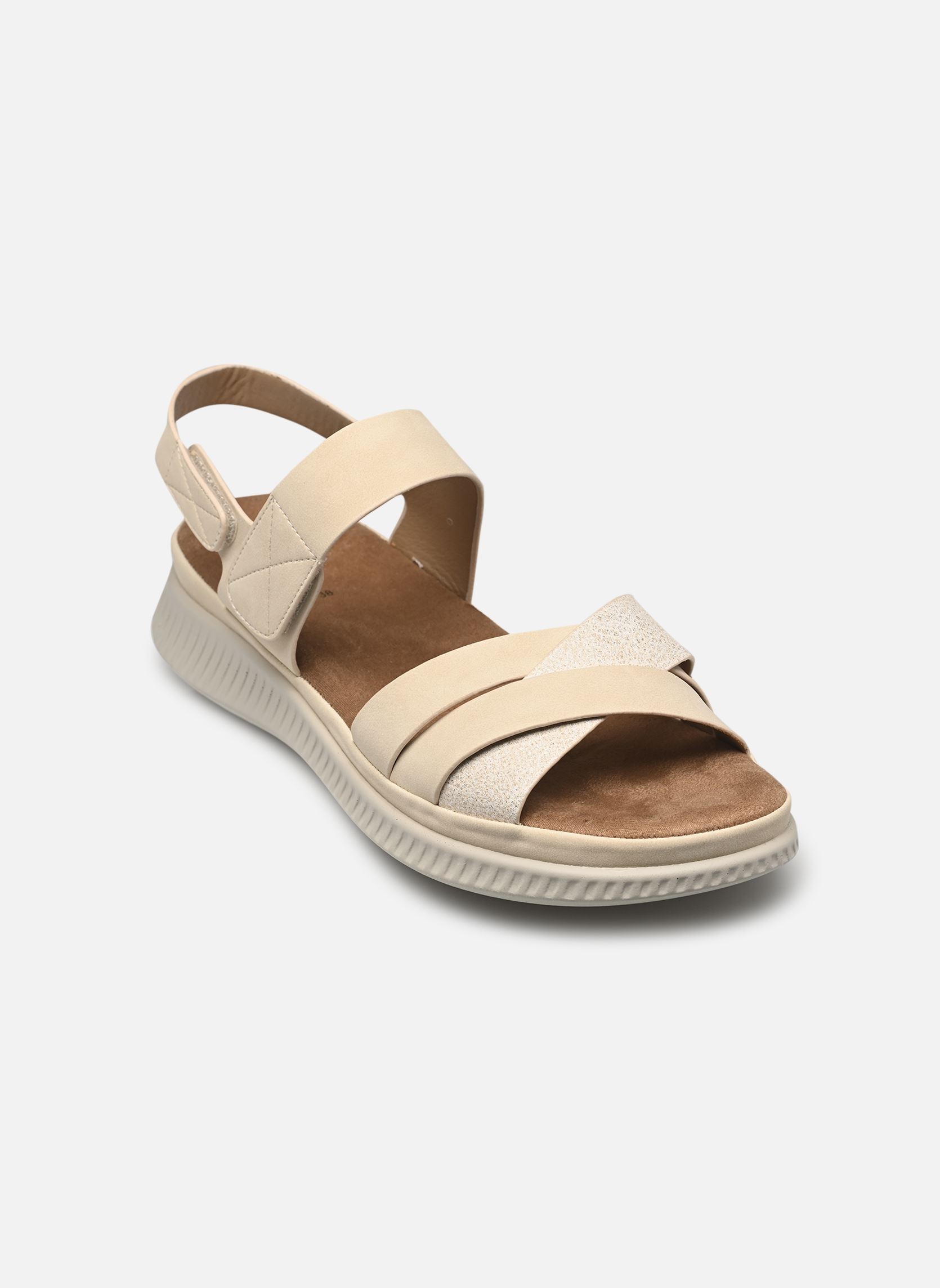 Flache Sandalen PAIMUN damen beige Comfeet Flache Sandalen PAIMUN damen beige BEIGE