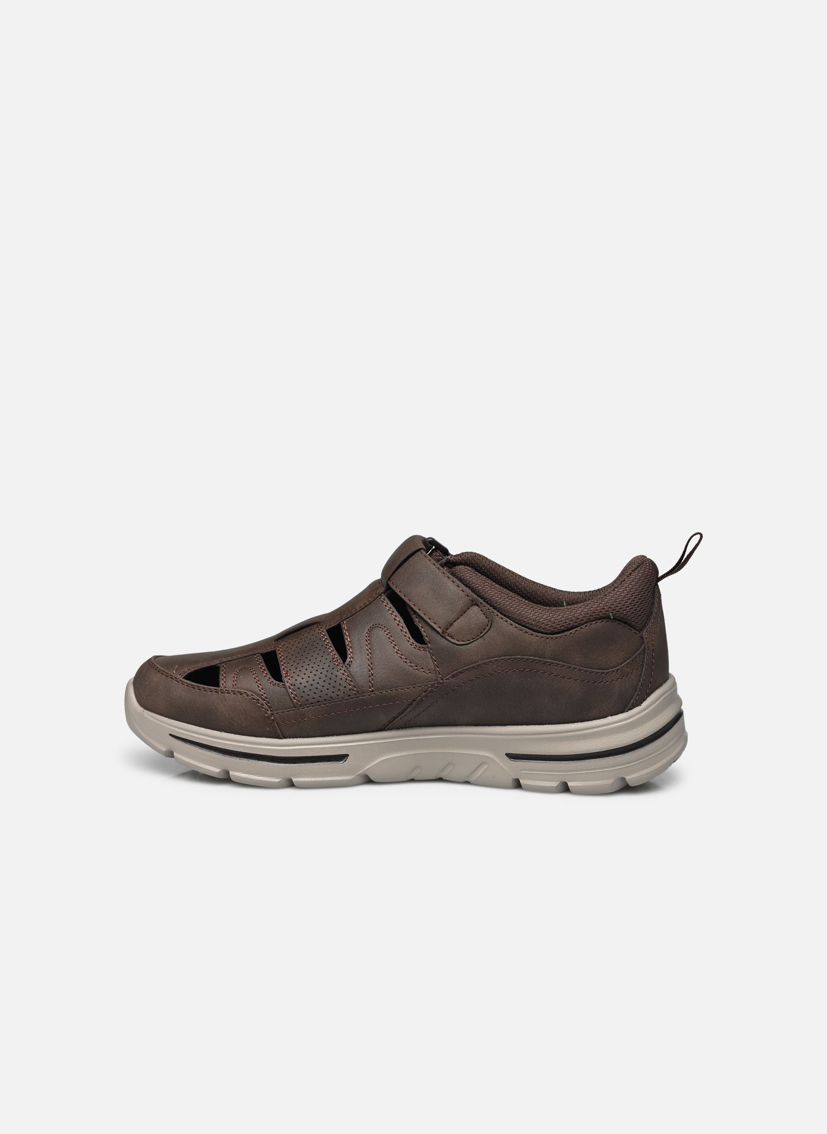 Sandalen und Pantoletten HELIUM herren braun Comfeet Sandalen und Pantoletten HELIUM herren braun D.BROW