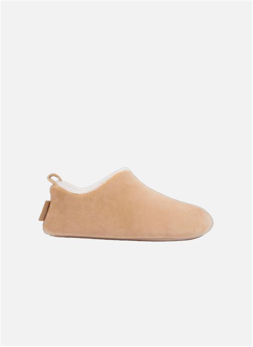 Isotoner Chaussons Chaussons bottillons Femme microvelours Beige femme beige