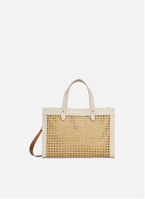 Lancaster Sacs à main Cannage Rotin femme beige