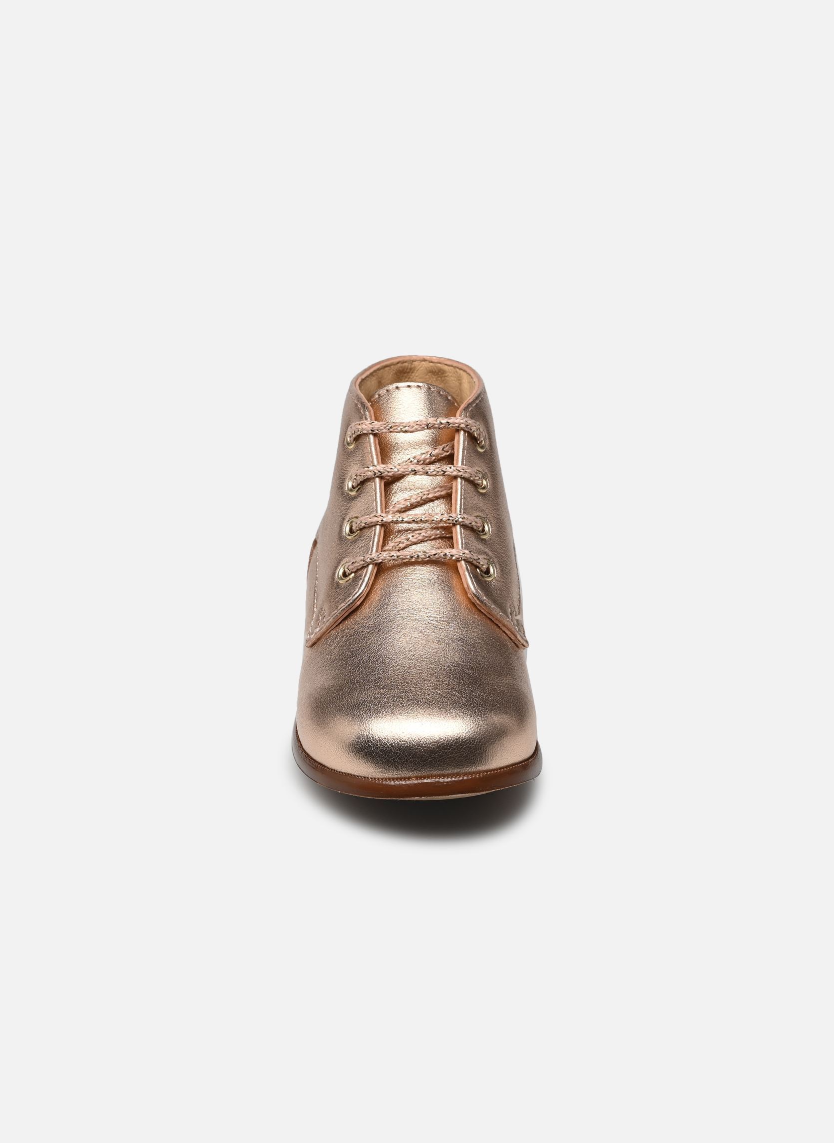 Enkellaarsjes T&C 1 DERBY meisjes roze Tartine et Chocolat Enkellaarsjes T&C 1 DERBY meisjes roze COPPER