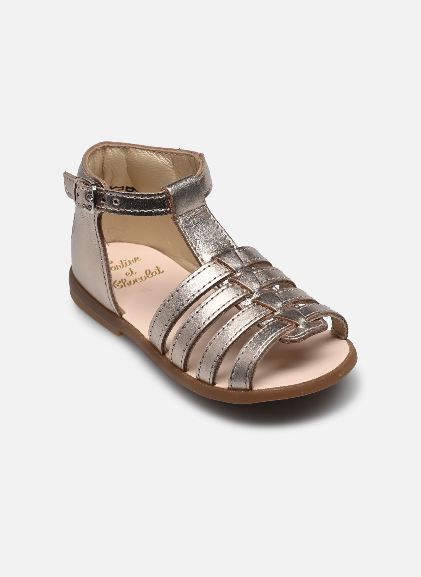 Sandalen T&C 1 SPART meisjes goud en brons Tartine et Chocolat Sandalen T&C 1 SPART meisjes goud en brons ORO PALA