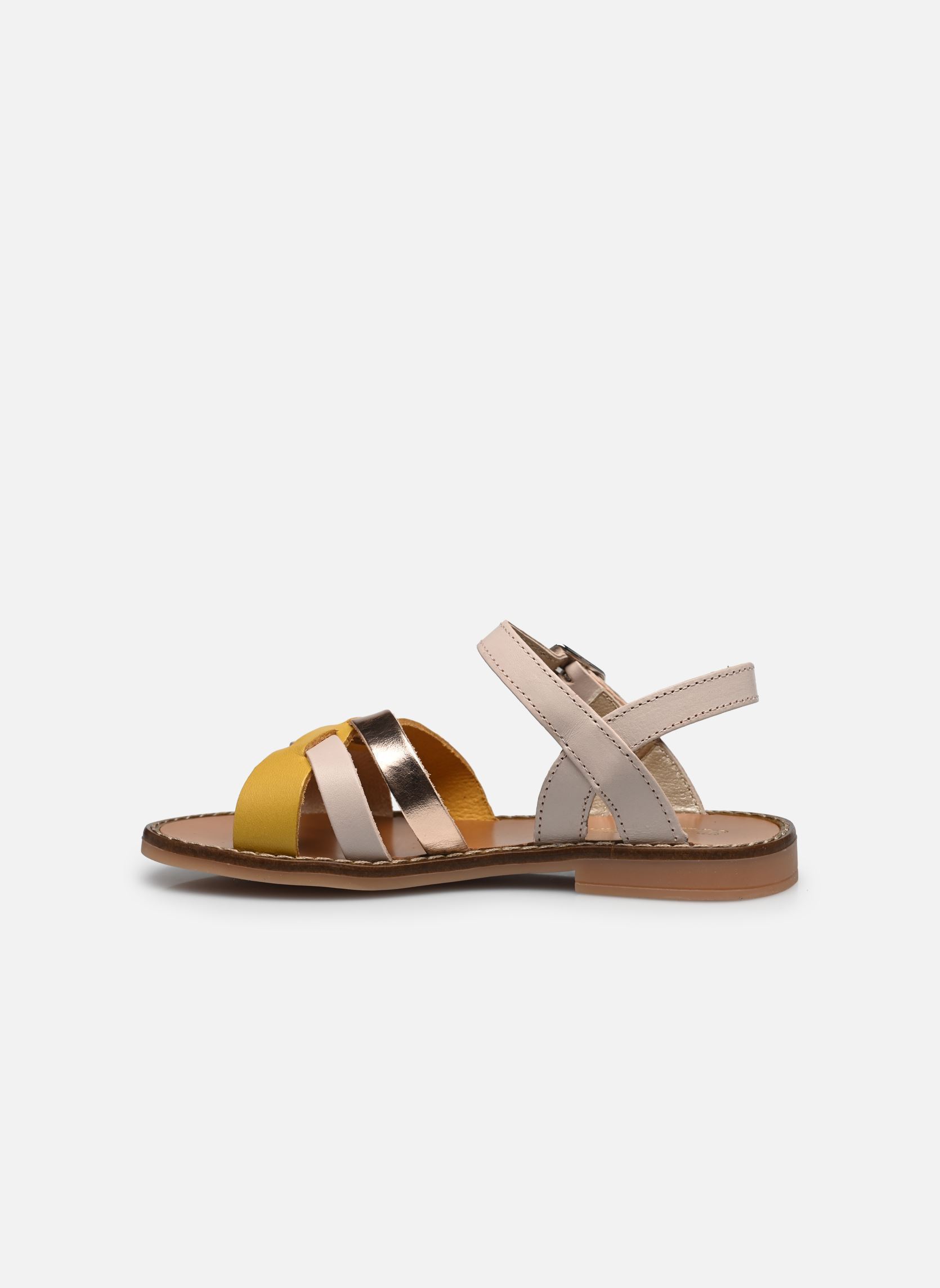 Sandalen T&C 10 CROSS meisjes wit Tartine et Chocolat Sandalen T&C 10 CROSS meisjes wit LATTE