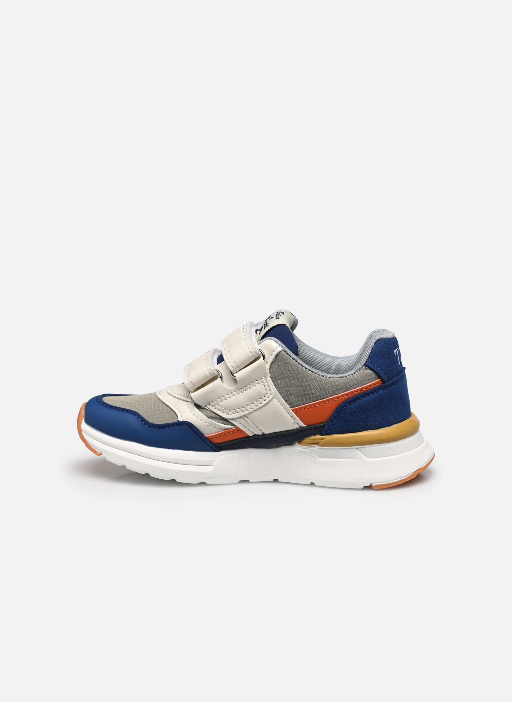 Sneaker T&C 18 EASY jungen mehrfarbig Tartine et Chocolat Sneaker T&C 18 EASY jungen mehrfarbig KAKI-OFF WHITE-BLUE