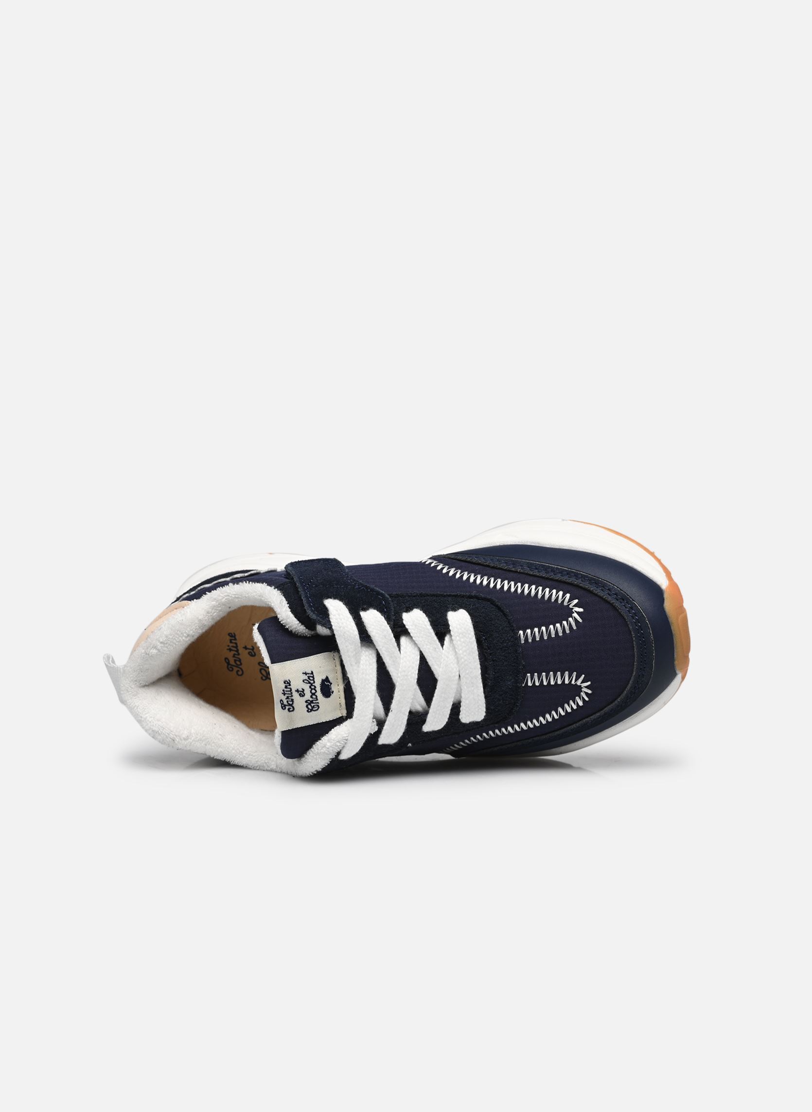 Niedrige Sneaker T&C 19 LACES mädchen blau Tartine et Chocolat Niedrige Sneaker T&C 19 LACES mädchen blau NAVY