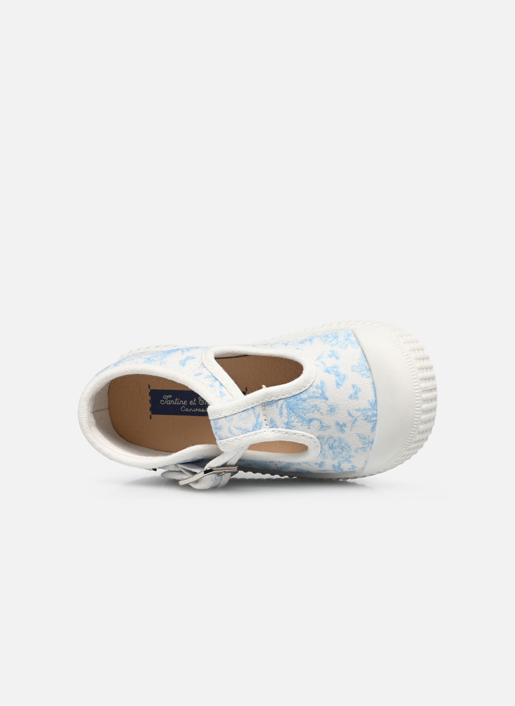 Baskets basses T&C 14 BABIES fille bleu Tartine et Chocolat Baskets basses T&C 14 BABIES fille bleu JOUY CIEL