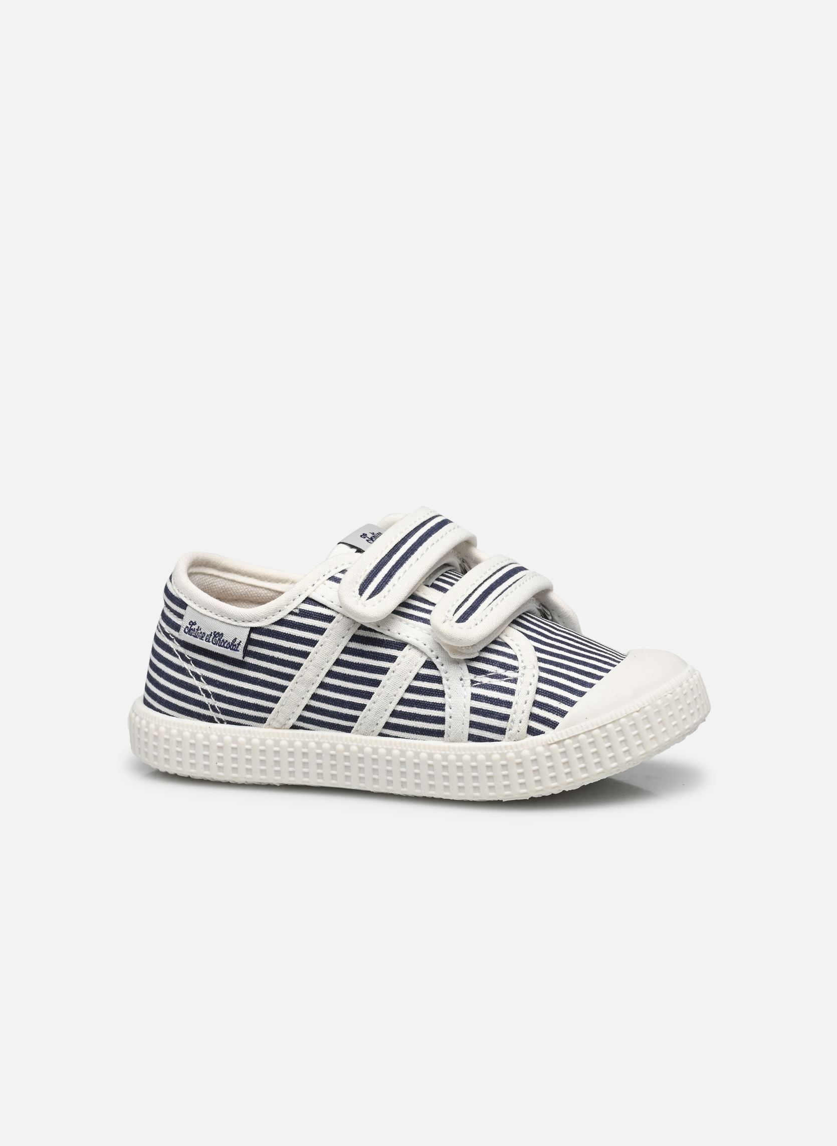 Baskets basses T&C 14 EASY bleu Tartine et Chocolat Baskets basses T&C 14 EASY bleu STRIPES BLUE