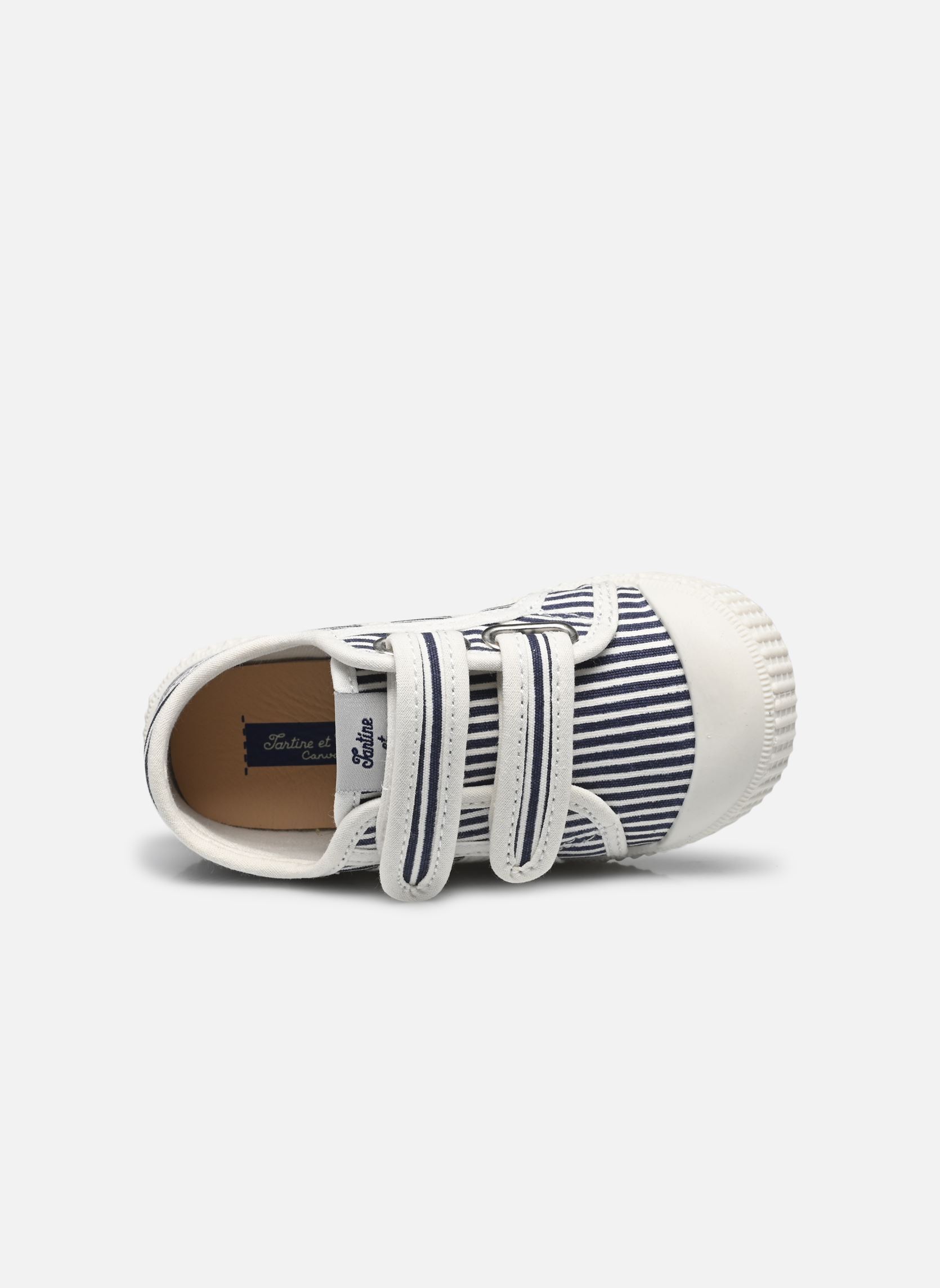 Baskets basses T&C 14 EASY bleu Tartine et Chocolat Baskets basses T&C 14 EASY bleu STRIPES BLUE
