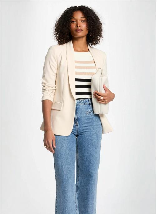 Morgan Vestes de costume 251-VIKO.F femme beige