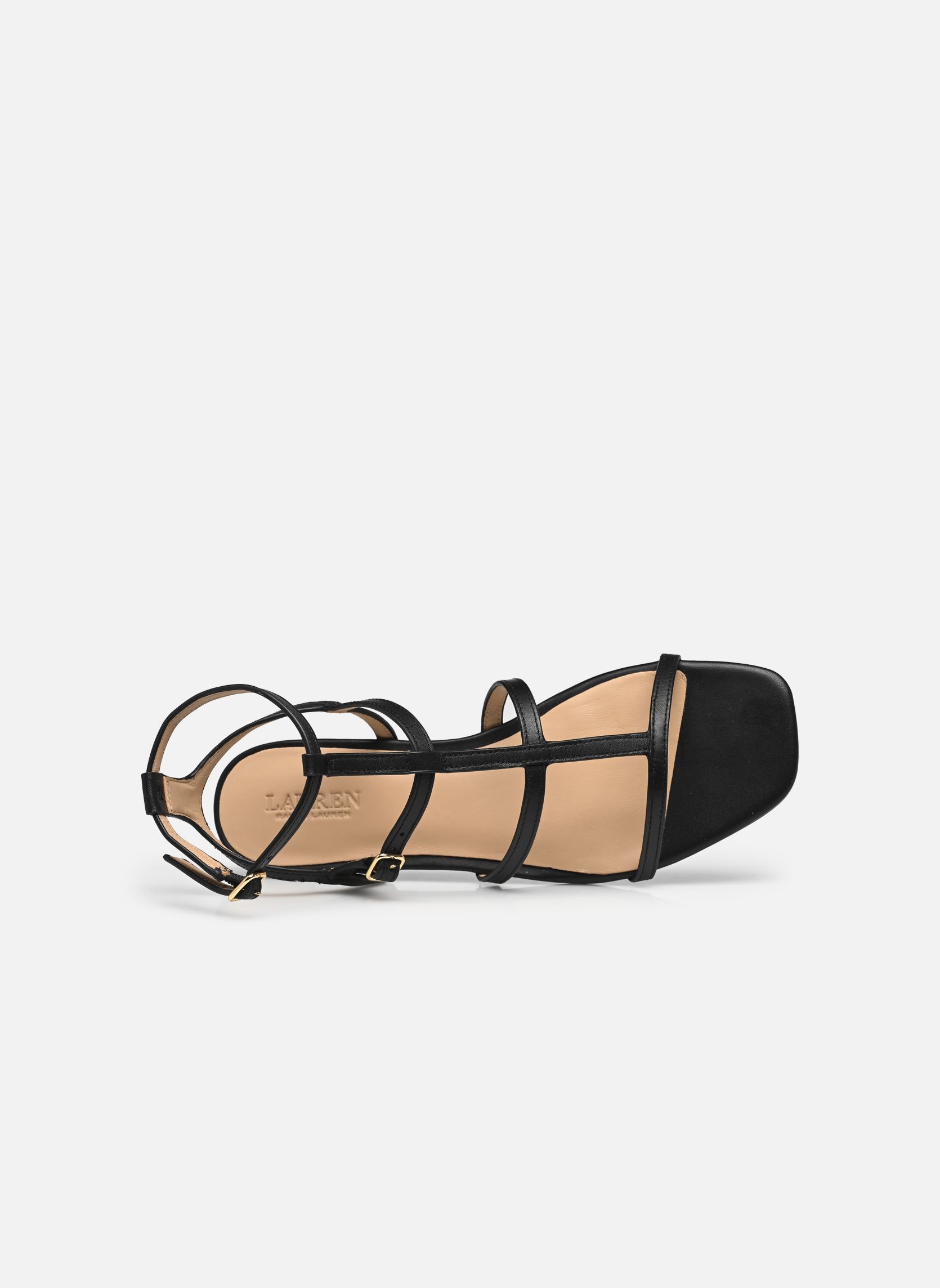 Flache Sandalen Everley Gldr-Sandals-Flat Sandal damen schwarz Lauren Ralph Lauren Flache Sandalen Everley Gldr-Sandals-Flat Sandal damen schwarz BLACK
