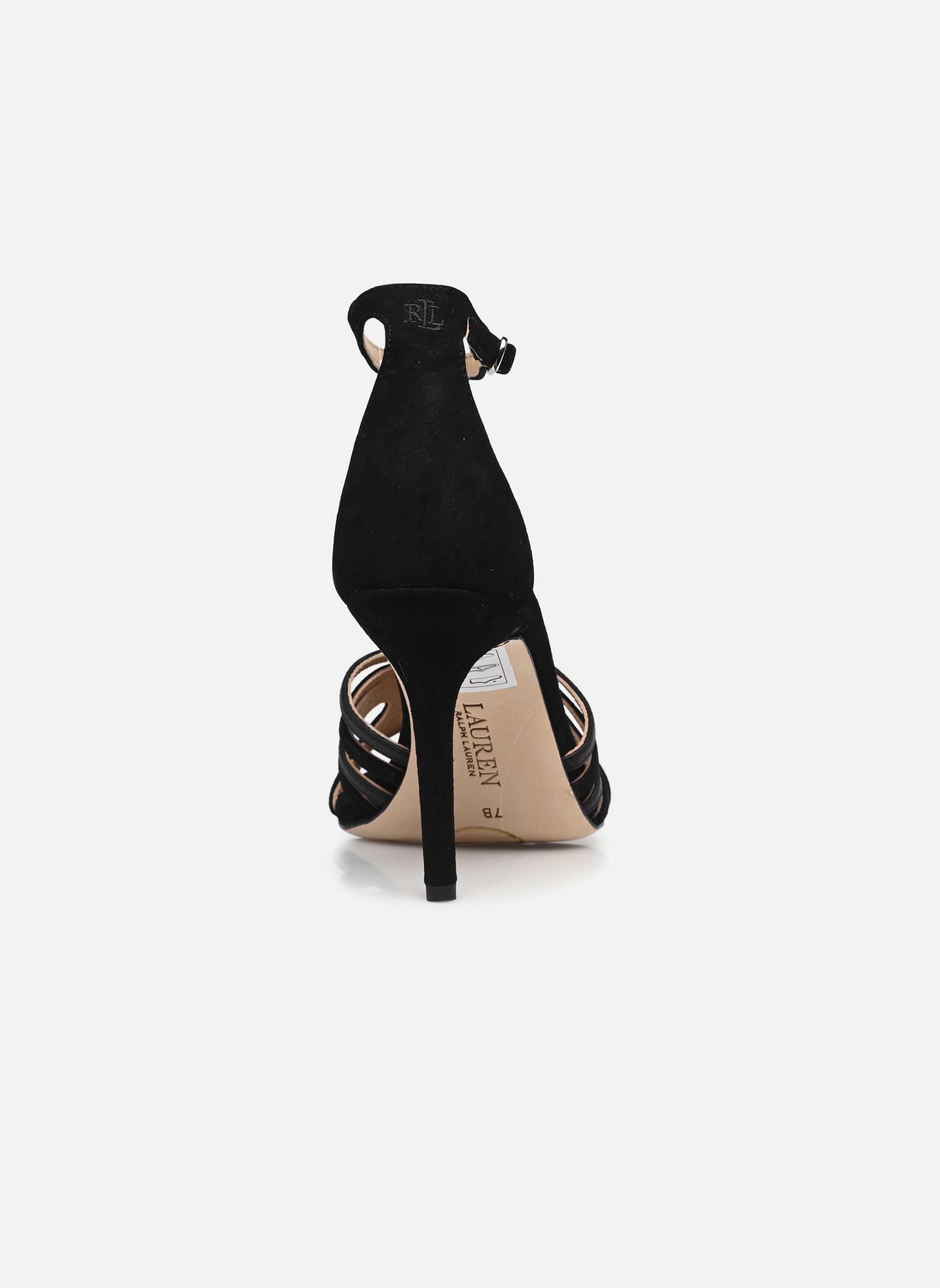 Sandales Allie Mtstrp-Sandals-Heel Sandal femme noir Lauren Ralph Lauren Sandales Allie Mtstrp-Sandals-Heel Sandal femme noir BLACK/BLACK