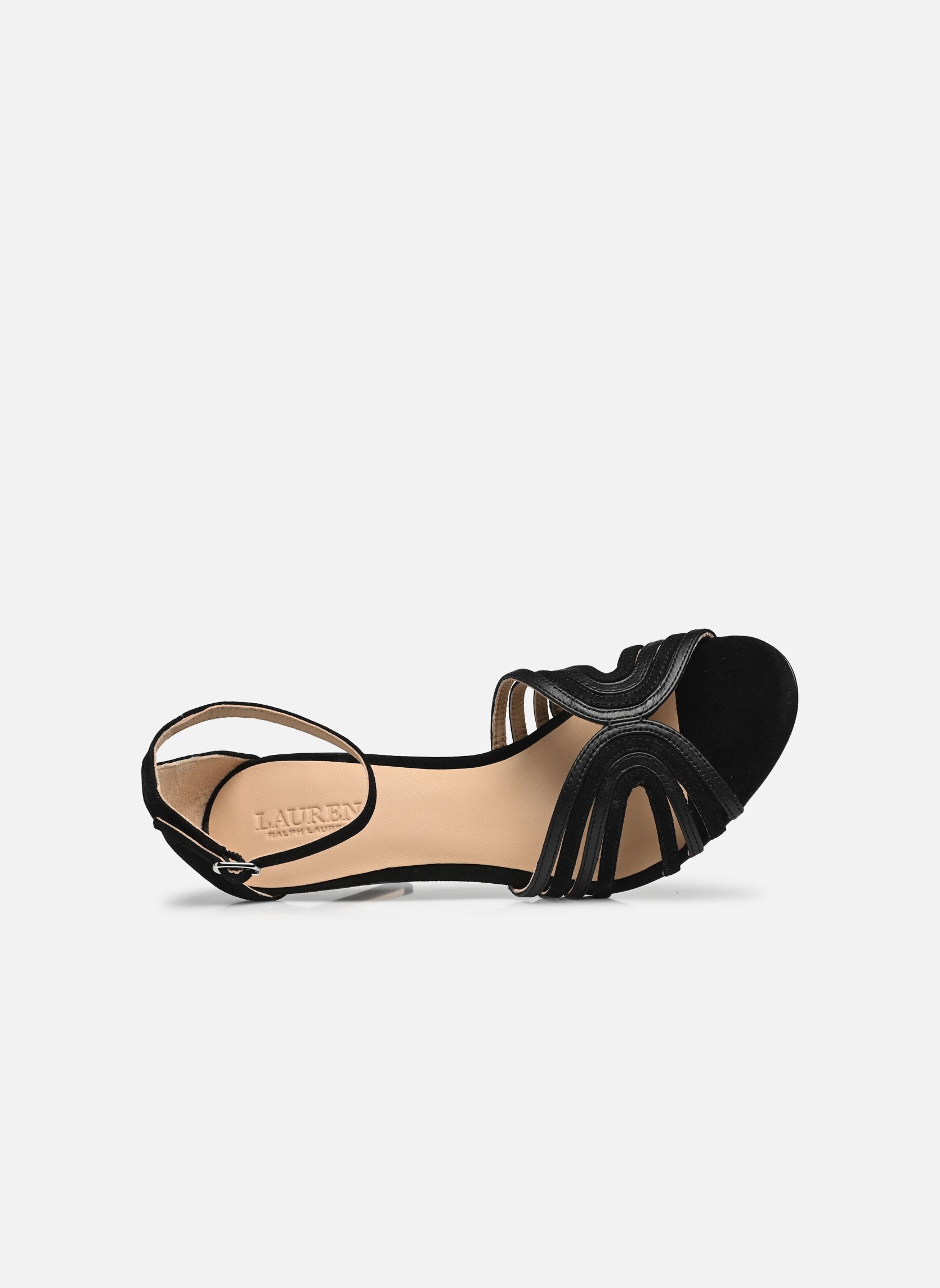 Sandales Allie Mtstrp-Sandals-Heel Sandal femme noir Lauren Ralph Lauren Sandales Allie Mtstrp-Sandals-Heel Sandal femme noir BLACK/BLACK