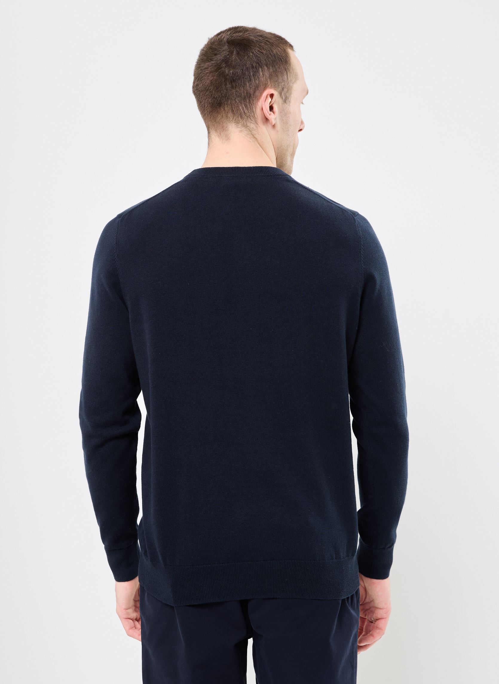 Pulls Cotton Crew Neck Jumper New homme bleu Lyle & Scott Pulls Cotton Crew Neck Jumper New homme bleu DARK NAVY