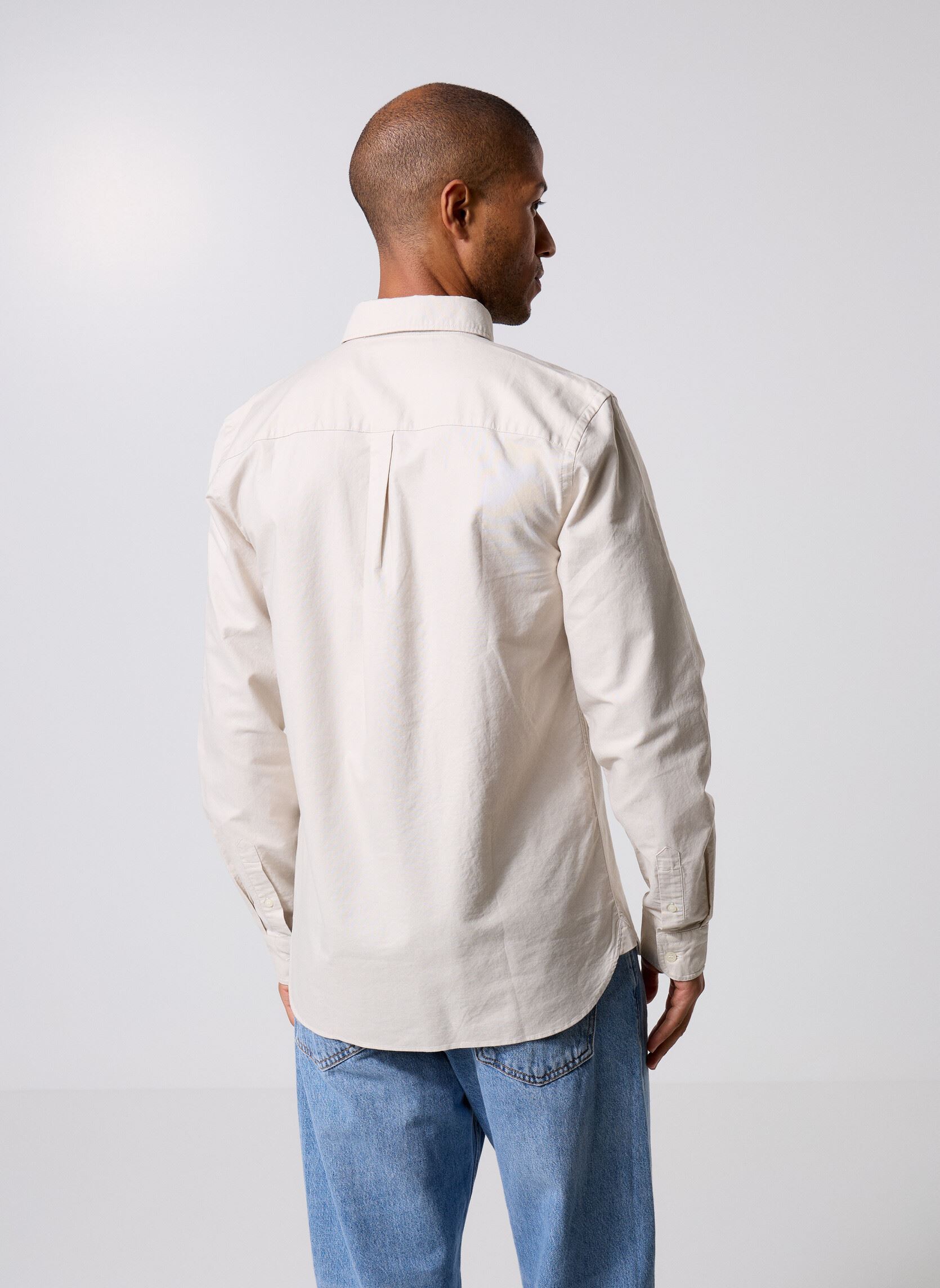 Hemden Plain Oxford Shirt heren wit Lyle & Scott Hemden Plain Oxford Shirt heren wit COVE