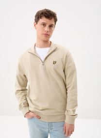 Sweatshirts mit Reißverschluss Loopback Quarter Zip Sweat herren schwarz