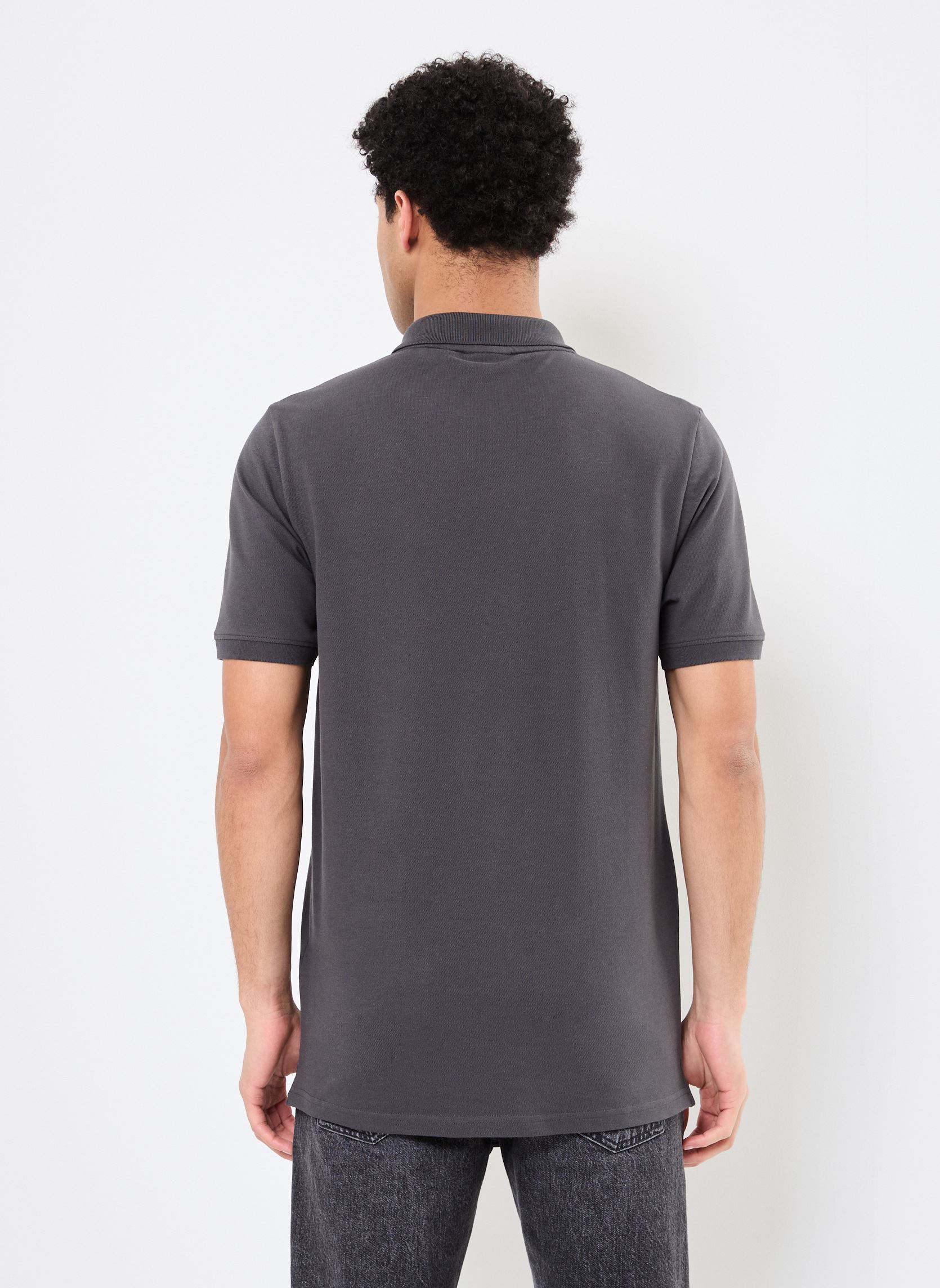 Kurzarm-Poloshirts Superfine Polo Shirt herren grau Lyle & Scott Kurzarm-Poloshirts Superfine Polo Shirt herren grau GUNMETAL