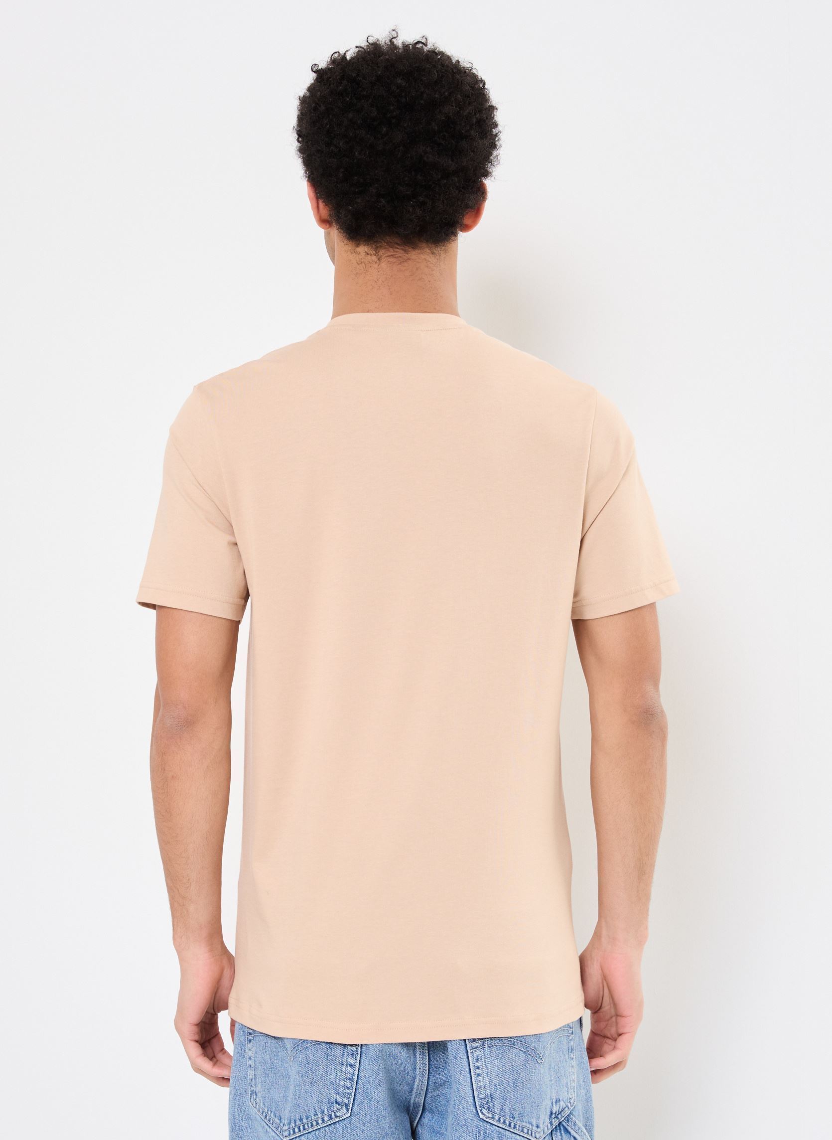 Tee-shirts manches courtes Superfine T-Shirt homme marron Lyle & Scott Tee-shirts manches courtes Superfine T-Shirt homme marron STEALTH BROWN