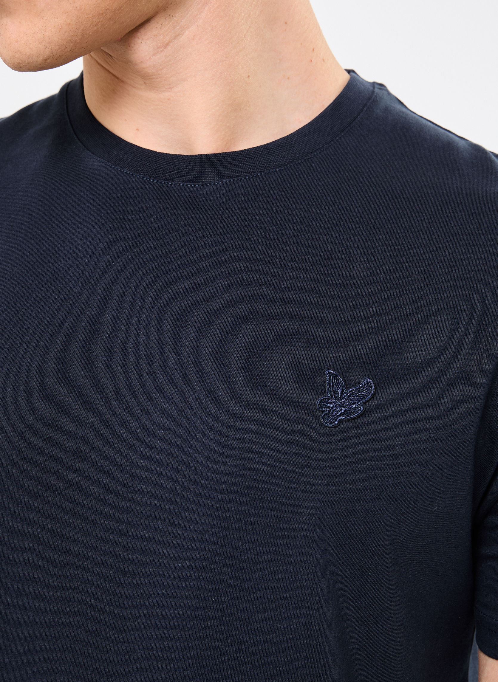 Tee-shirts manches courtes Superfine T-Shirt homme bleu Lyle & Scott Tee-shirts manches courtes Superfine T-Shirt homme bleu DARK NAVY