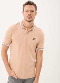 Polos manches courtes Multi Tipped Polo Shirt homme beige