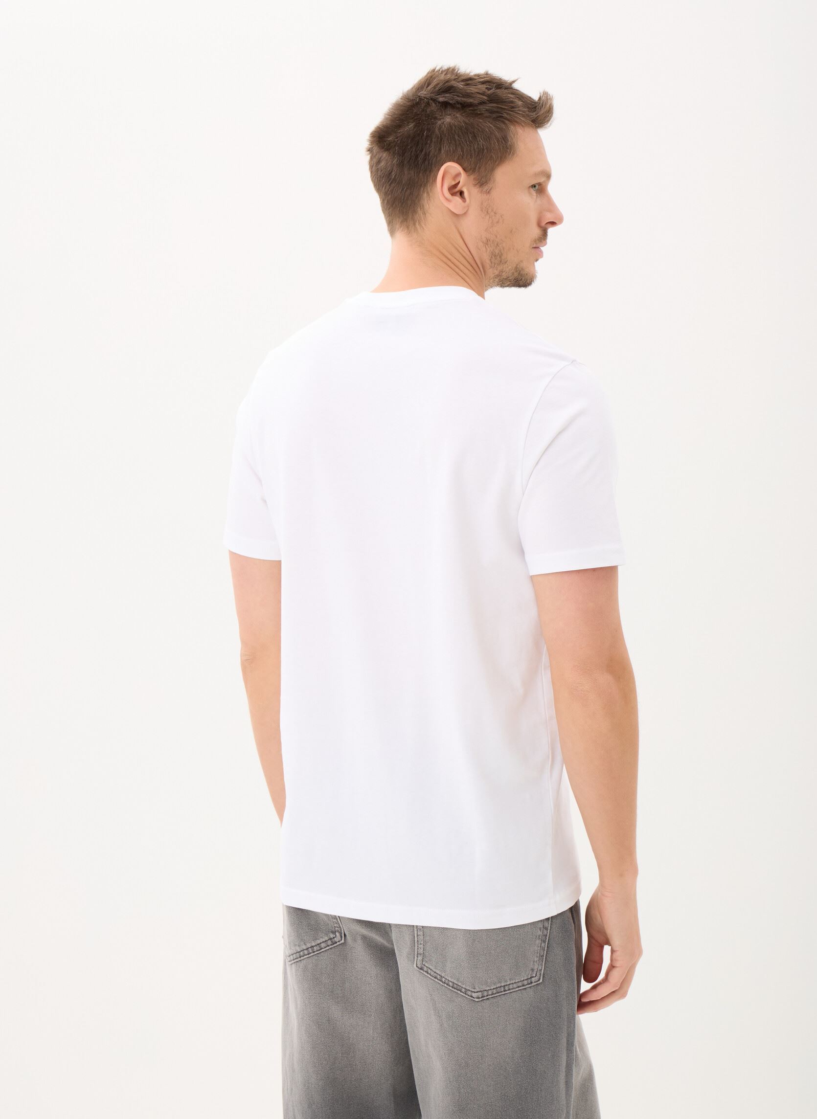 T-shirts met korte mouwen Stripe Pocket T-Shirt heren wit Lyle & Scott T-shirts met korte mouwen Stripe Pocket T-Shirt heren wit WHITE