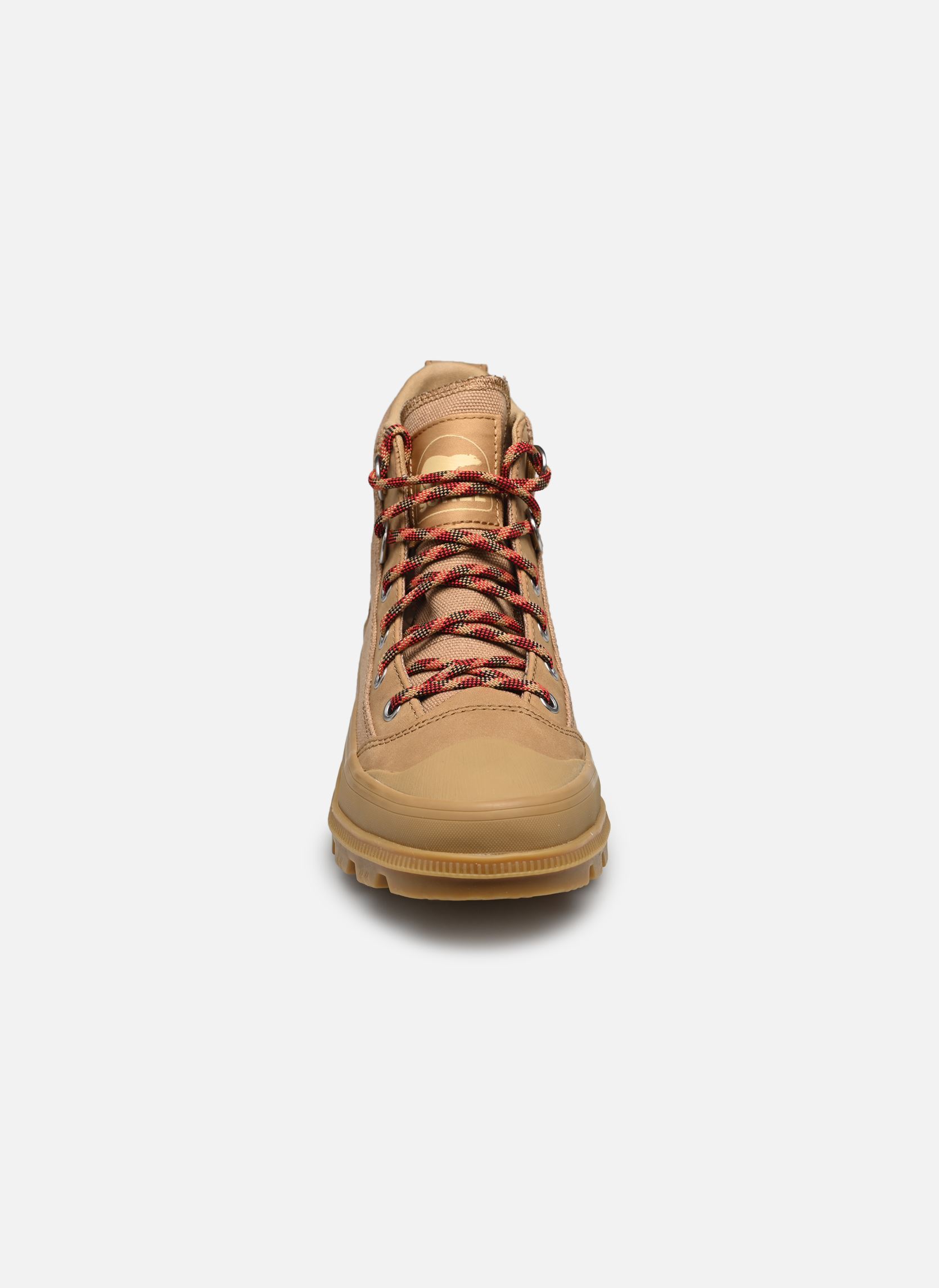Leinen-Sneaker SCOUT N ABOUT MID SNEAKER damen braun Sorel Leinen-Sneaker SCOUT N ABOUT MID SNEAKER damen braun Caribou Buff, Gum