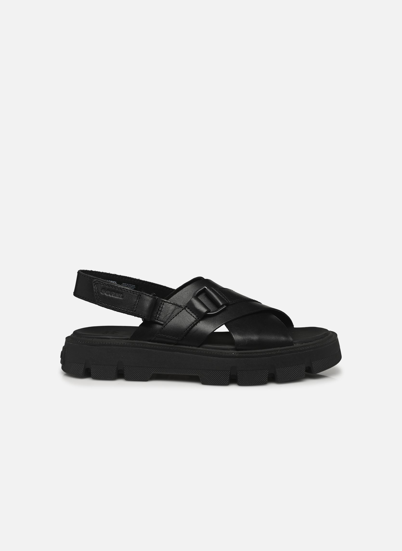 Sandali piatti REIN CB CRISSCROSS SANDAL donna nero Sorel Sandali piatti REIN CB CRISSCROSS SANDAL donna nero Black, Black