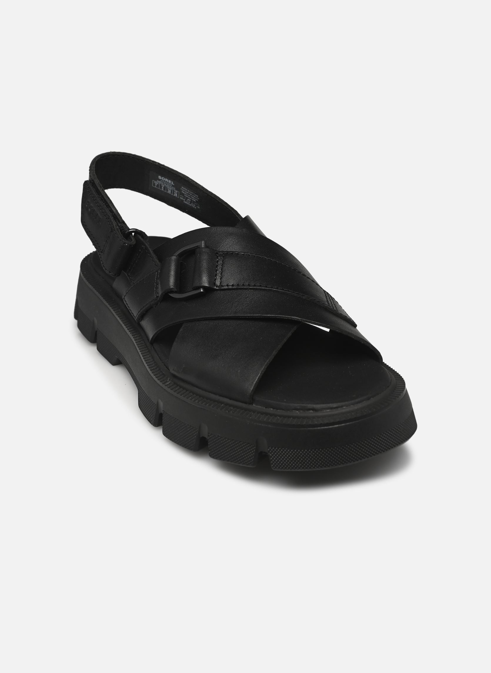 Sandali piatti REIN CB CRISSCROSS SANDAL donna nero Sorel Sandali piatti REIN CB CRISSCROSS SANDAL donna nero Black, Black