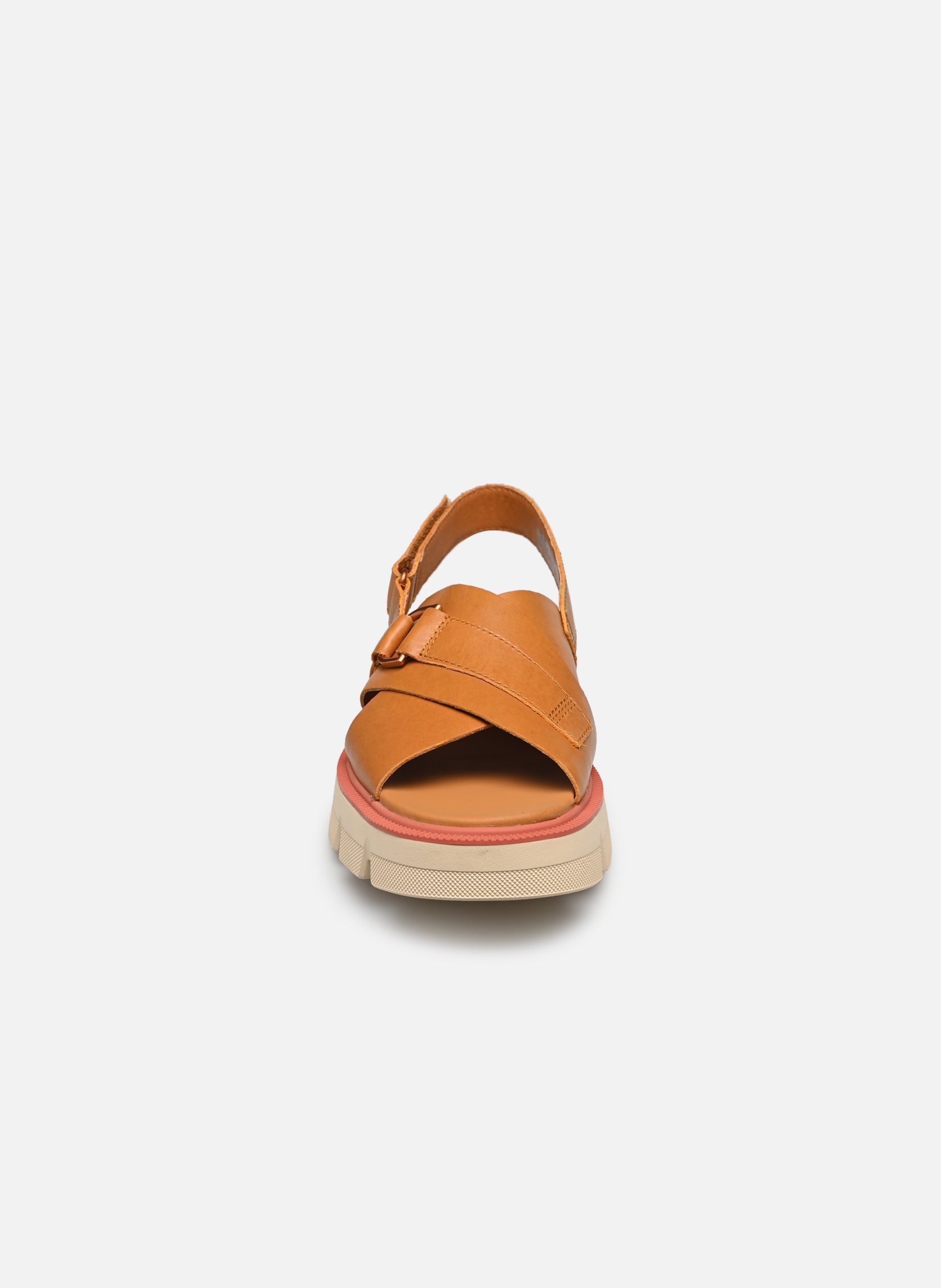 Flache Sandalen REIN CB CRISSCROSS SANDAL damen braun Sorel Flache Sandalen REIN CB CRISSCROSS SANDAL damen braun Canyon Gold, Bleached Ceramic