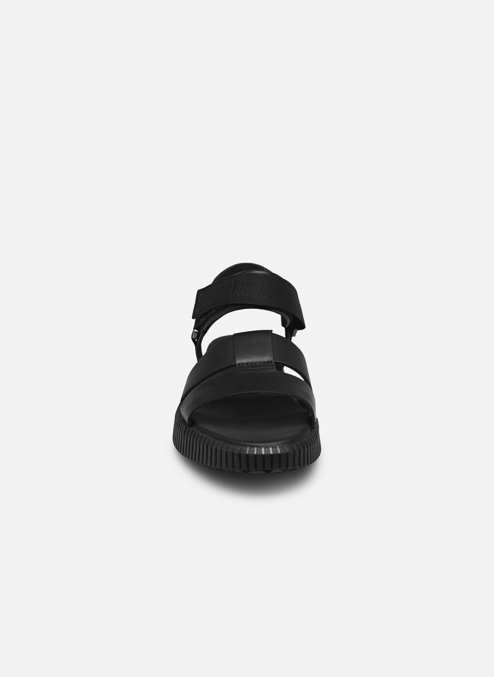 Sandalias planas ONA AVE ANKLE STRAP FLAT SANDAL mujer negro Sorel Sandalias planas ONA AVE ANKLE STRAP FLAT SANDAL mujer negro Black, Black