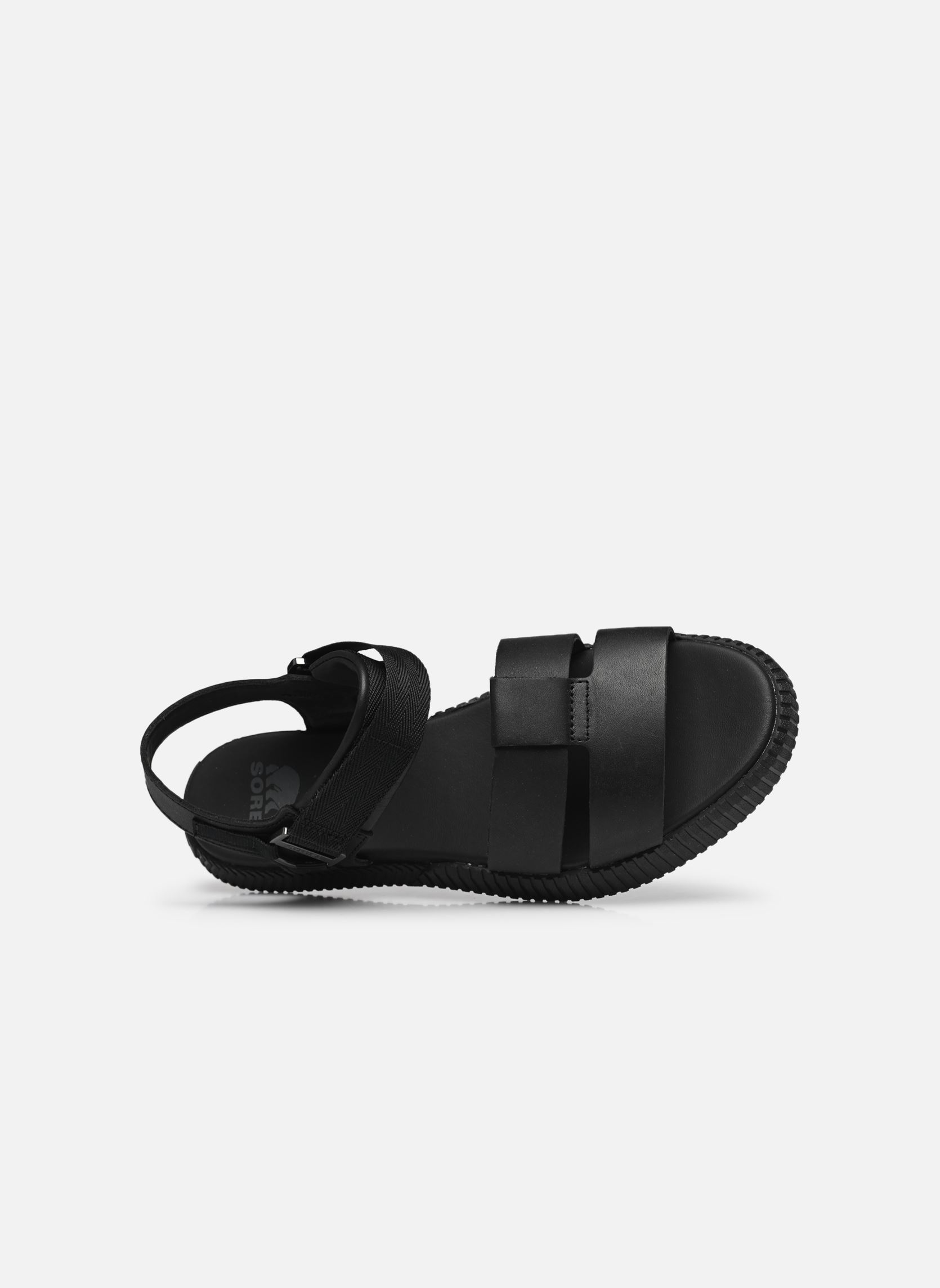 Sandalias planas ONA AVE ANKLE STRAP FLAT SANDAL mujer negro Sorel Sandalias planas ONA AVE ANKLE STRAP FLAT SANDAL mujer negro Black, Black