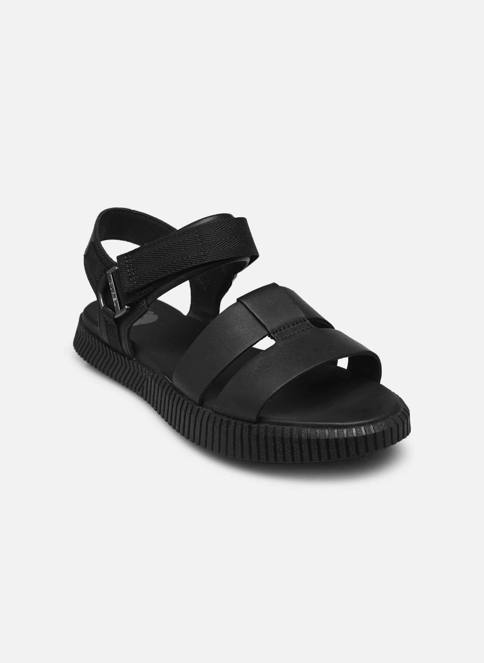 Sandalias planas ONA AVE ANKLE STRAP FLAT SANDAL mujer negro Sorel Sandalias planas ONA AVE ANKLE STRAP FLAT SANDAL mujer negro Black, Black