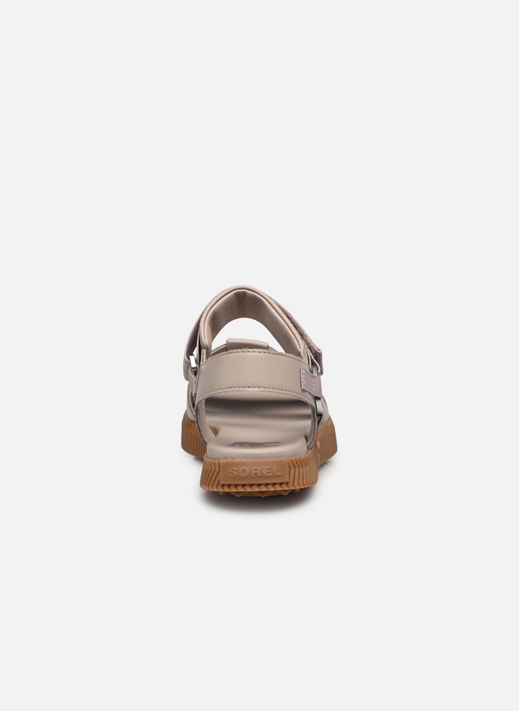 Sandalias planas ONA AVE ANKLE STRAP FLAT SANDAL mujer gris Sorel Sandalias planas ONA AVE ANKLE STRAP FLAT SANDAL mujer gris Crushed Clay, Gum